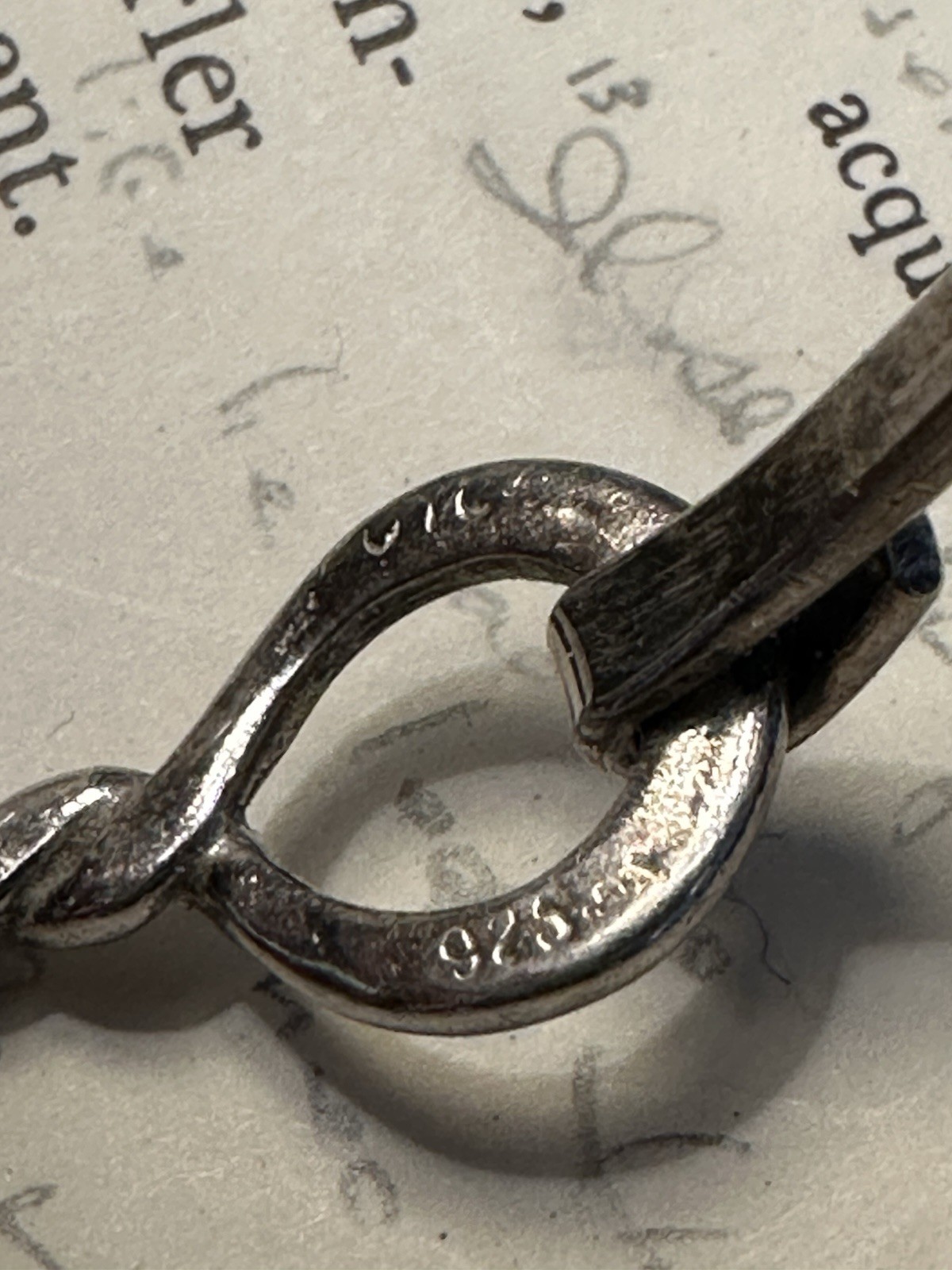 Sterling Silver Link Bracelet Hand-Forged Bar & S-Hook Clasp Artisan Jewelry
