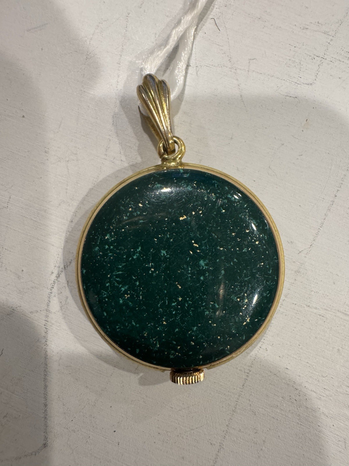 Vintage Bucherer Enamel Pendant Watch- Manual Wind Working