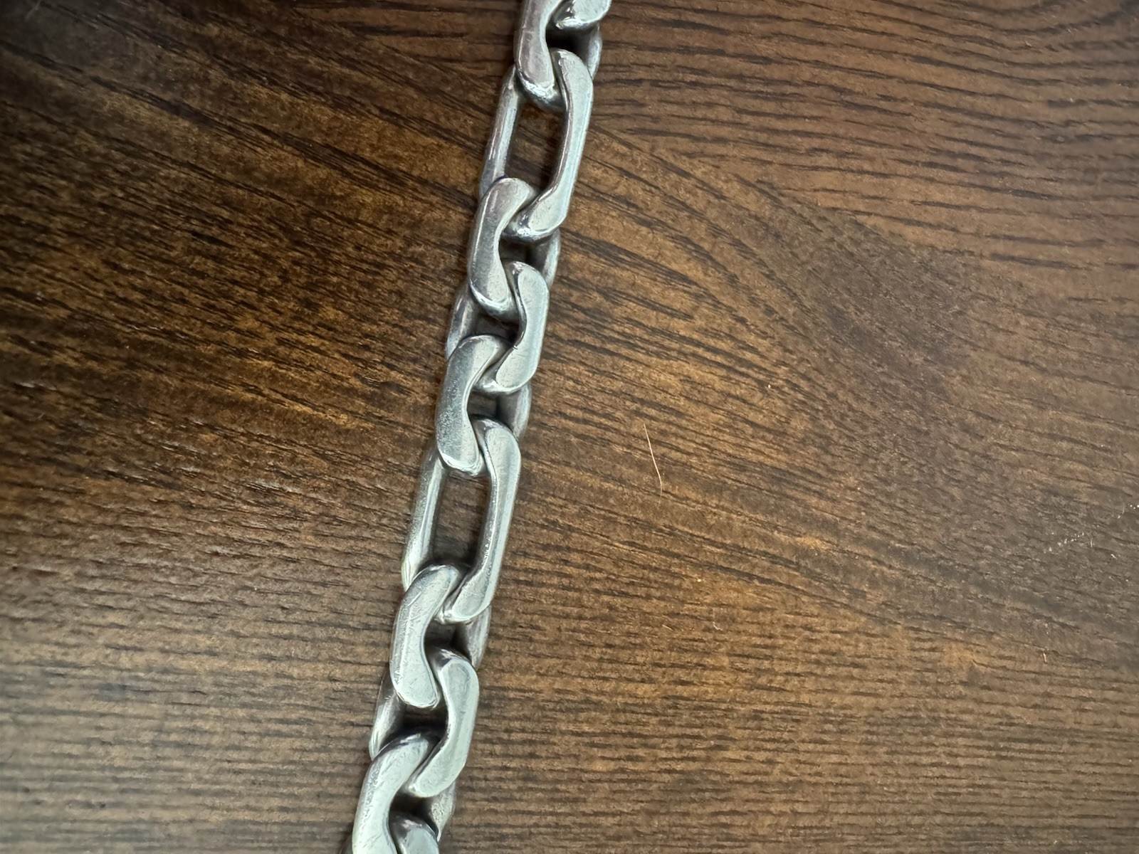 VTG Taxco Mexico Sterling Silver Bracelet Heavy Chunky Link MEX 925 79.5g