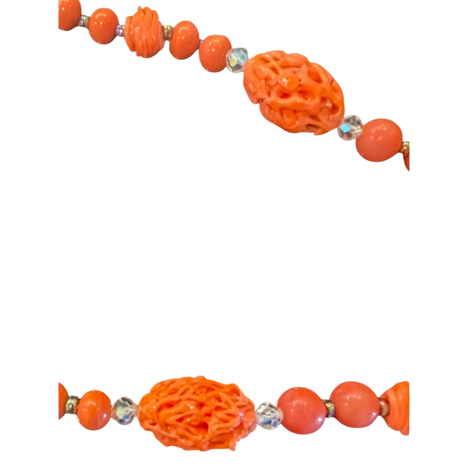 Hattie Carnegie Glass Bead Necklace