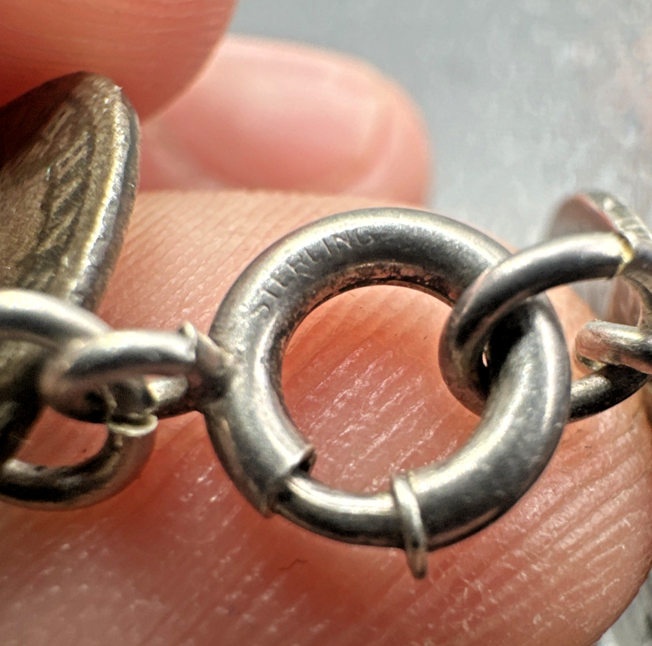 Antique Multinational Coin Link Silver Bracelet Years 1853 – 1903 19g Sz 6.25