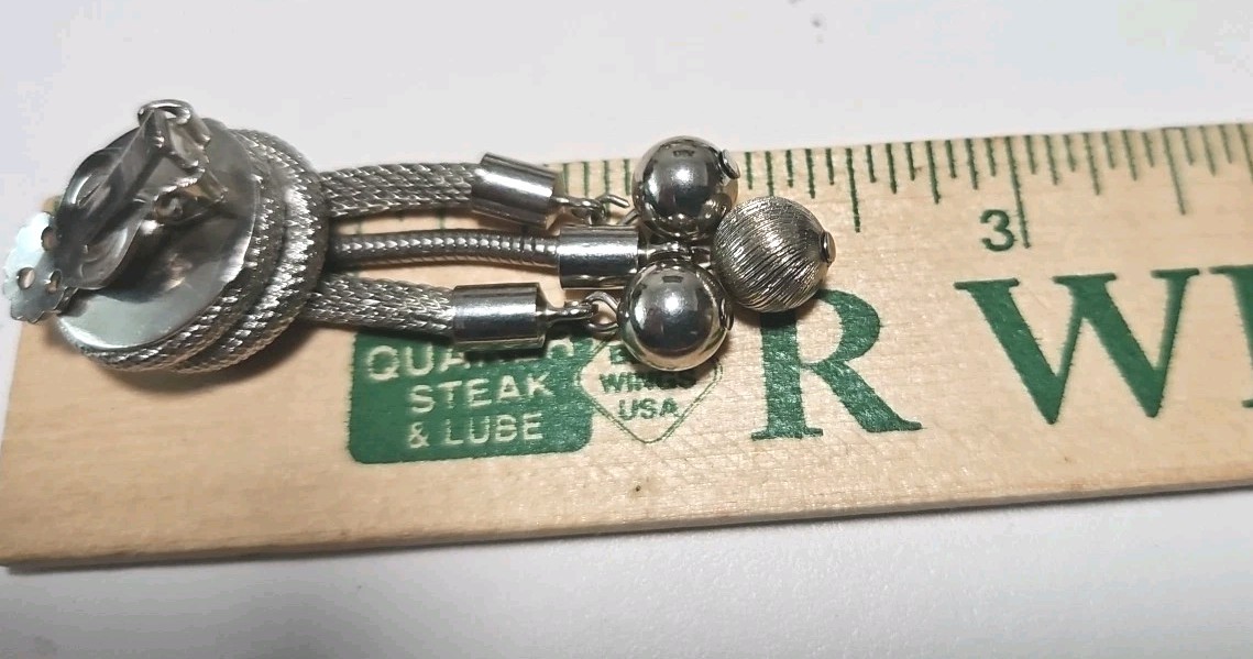 Stunning Lot Clip-On & Screwback Rhinestone Earrings High Quality 50s-60s