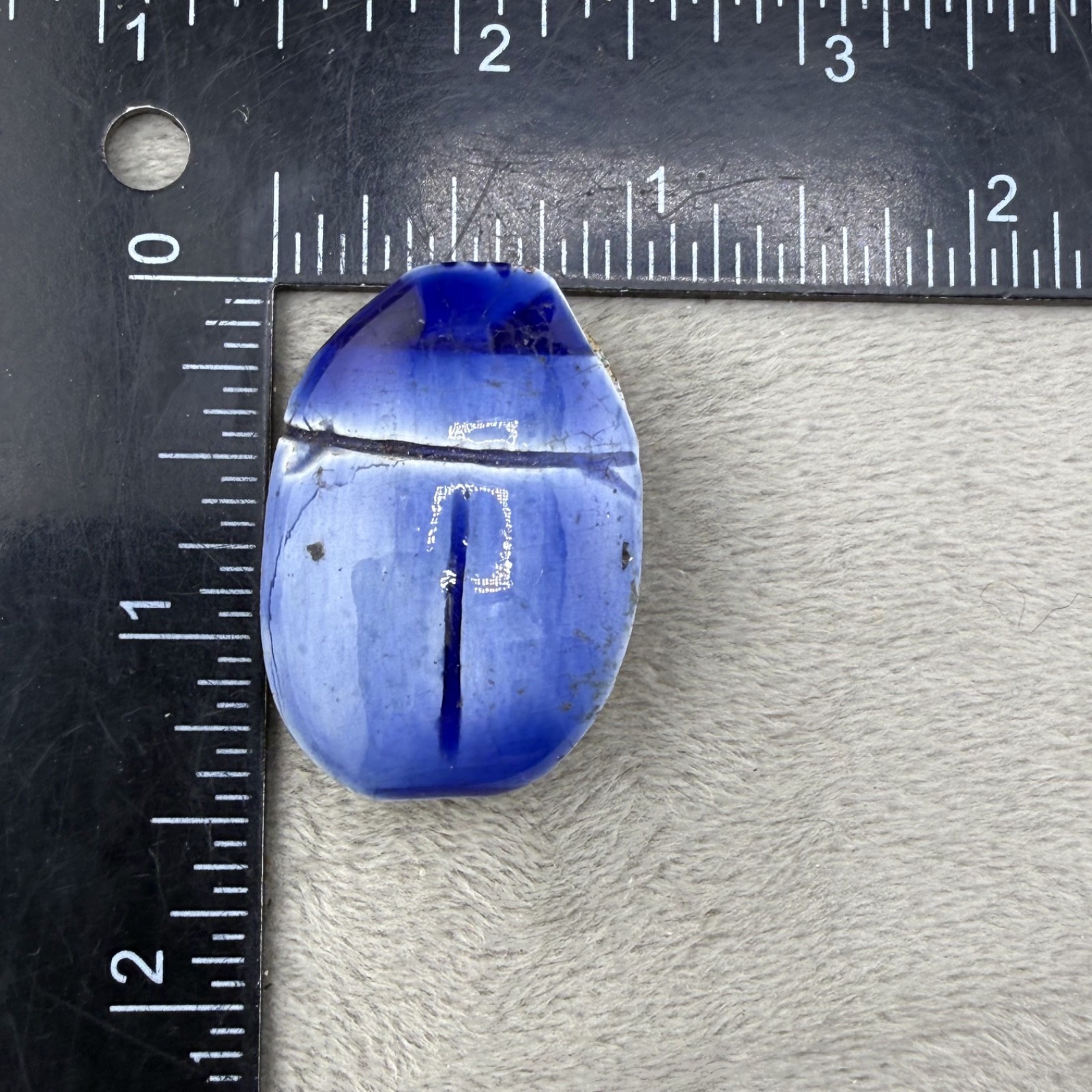 Vintage Scarab Pendant Charm Bead
