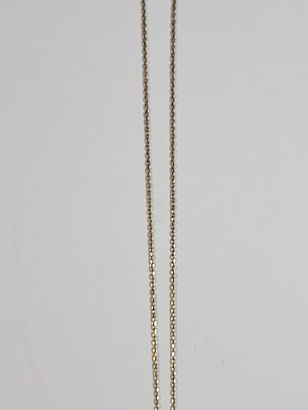 Rainbow Cluster Stones Teardrop Pendant Gold Over .925 Silver 17.5″ Necklace
