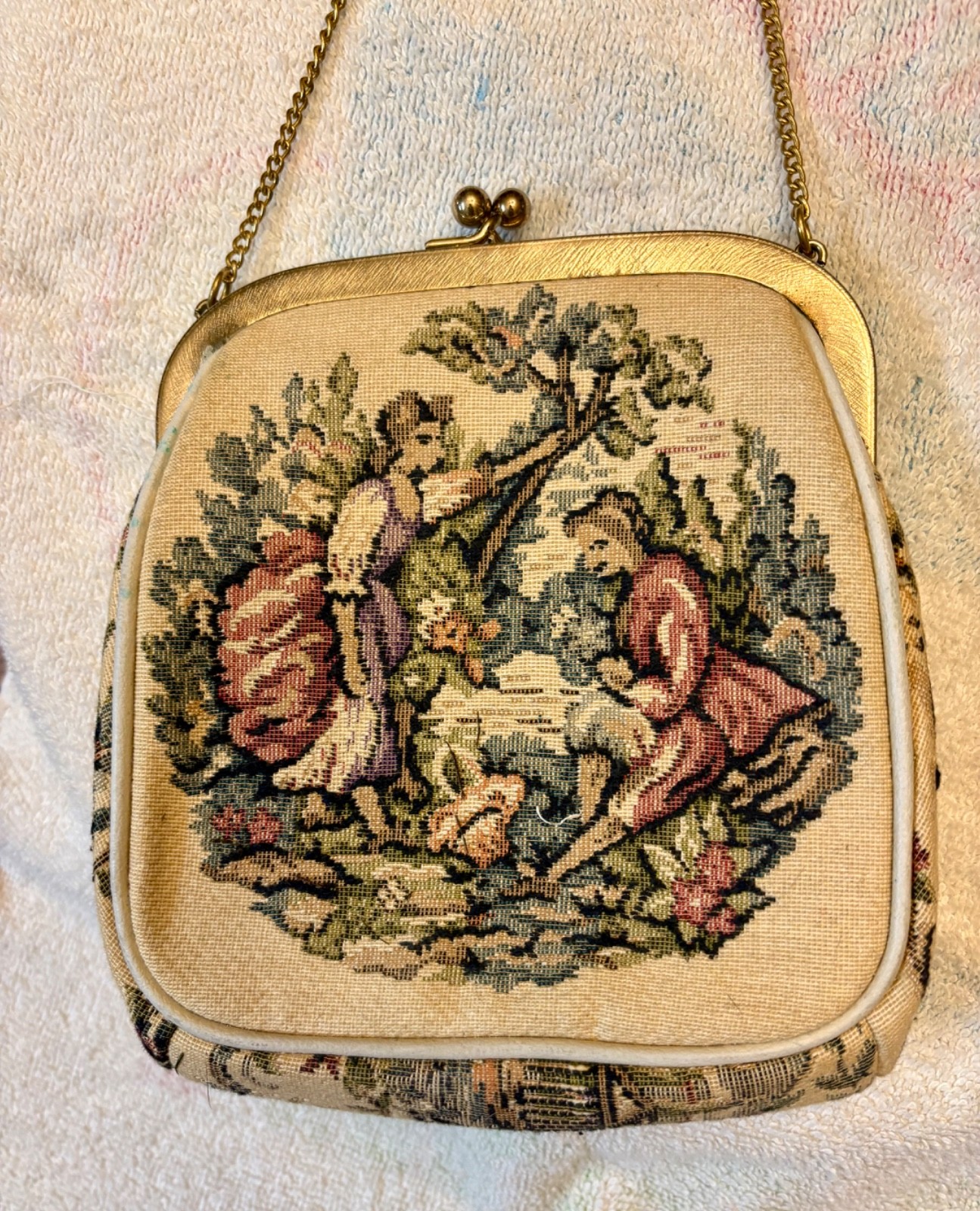 vintage estate jewelry and purse lot used