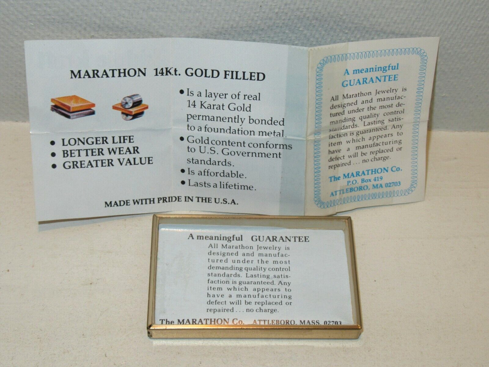 Vintage 1950-60’s 14K Gold Filled Heart Screw Back Post Earrings by Marathon Co.