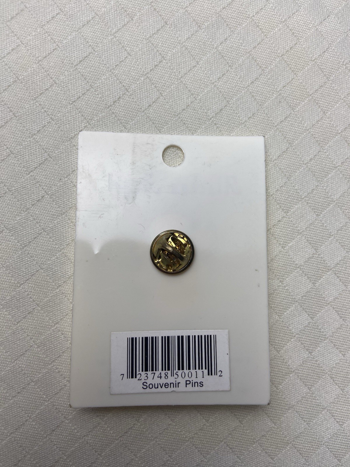 Vintage Alaskan Angel Pin Collectible Souvenir Gold Tone