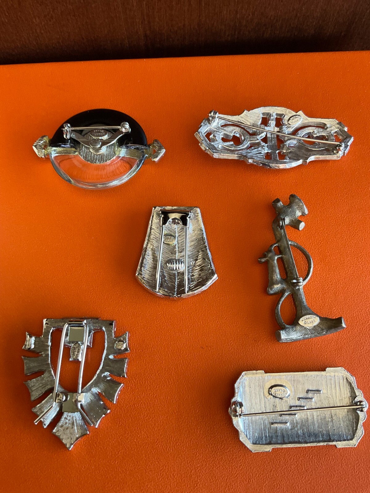 RARE From Kenneth Jay Lanes Private Archive/Christie’s Auction Set of Six Pins