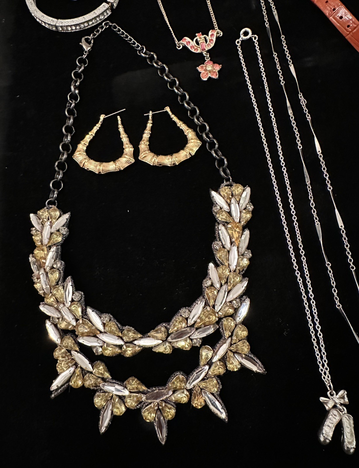Vintage Costume Jewelry ALL WEARABLE used Lot Some Signed