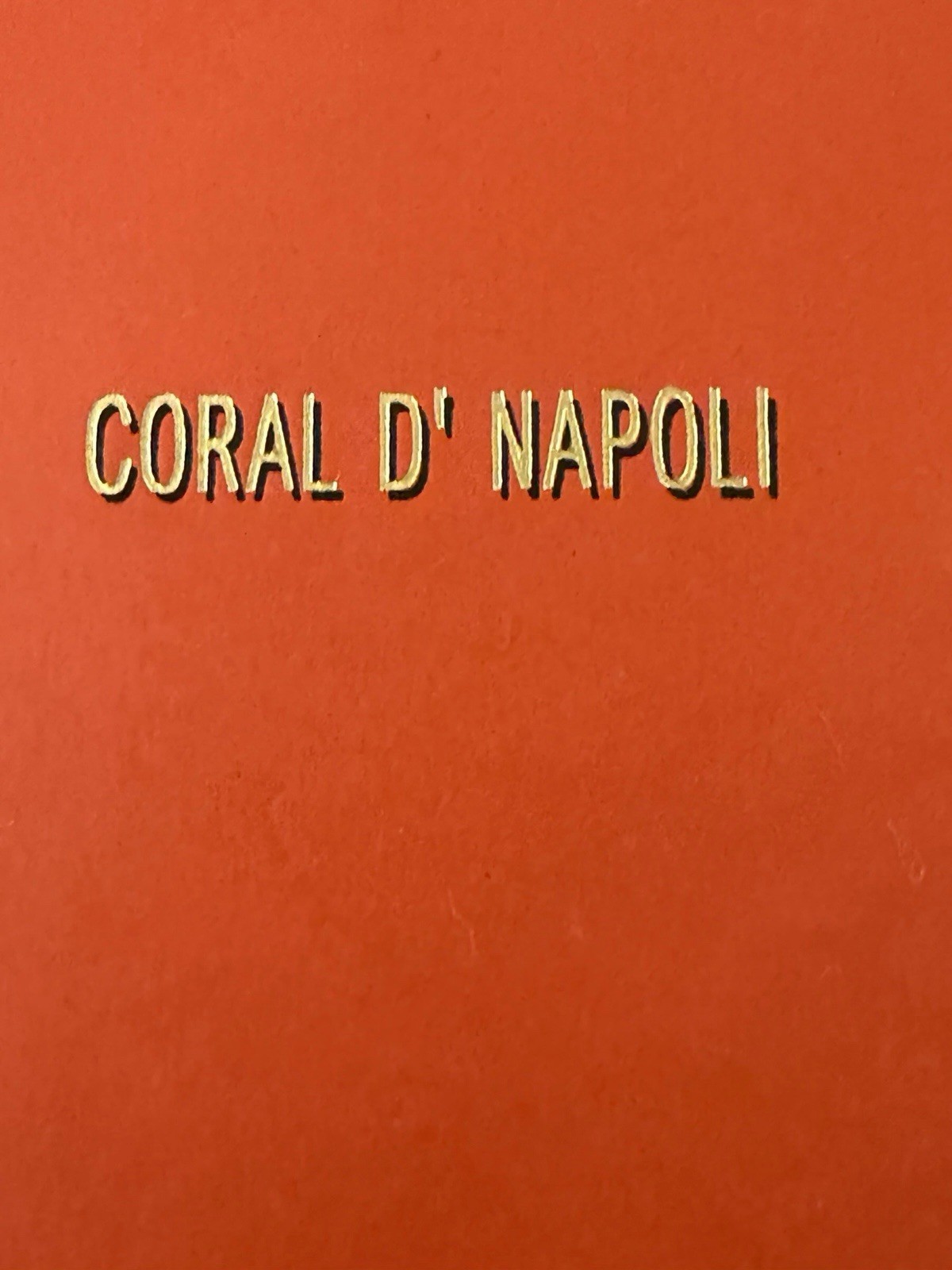 CORAL D’NAPOLI HSN Natural Red Branch Coral Graduated Bead 19″ Necklace 29g IOB