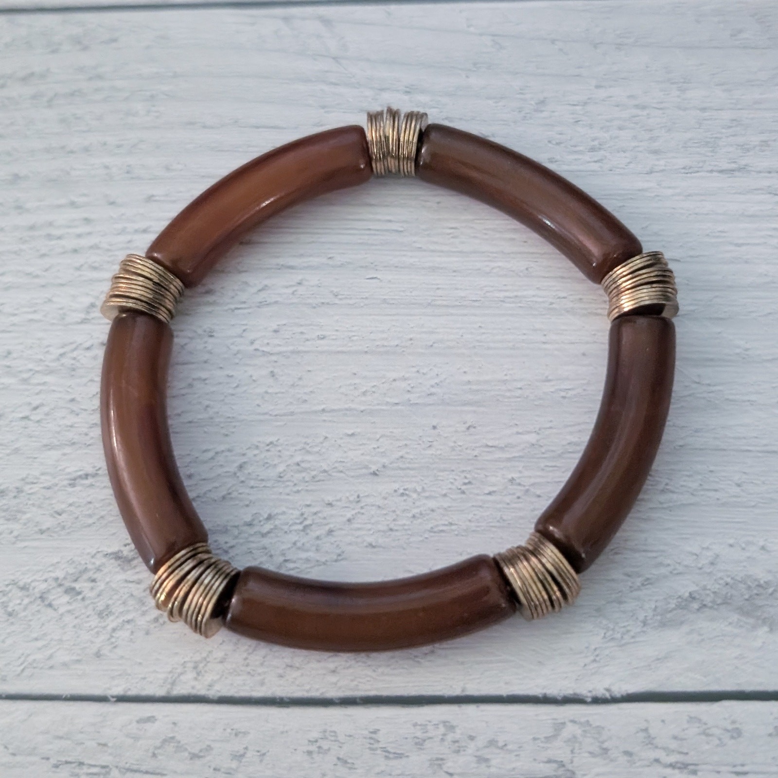 Vintage Stretch Bracelet – Chunky & Unusual – Statement
