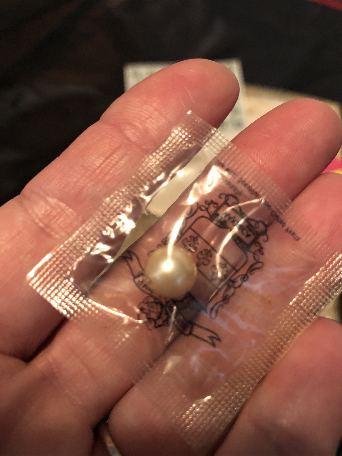 Vintage Pearl necklaces kit, new in packages Instructions Spanish Pearls