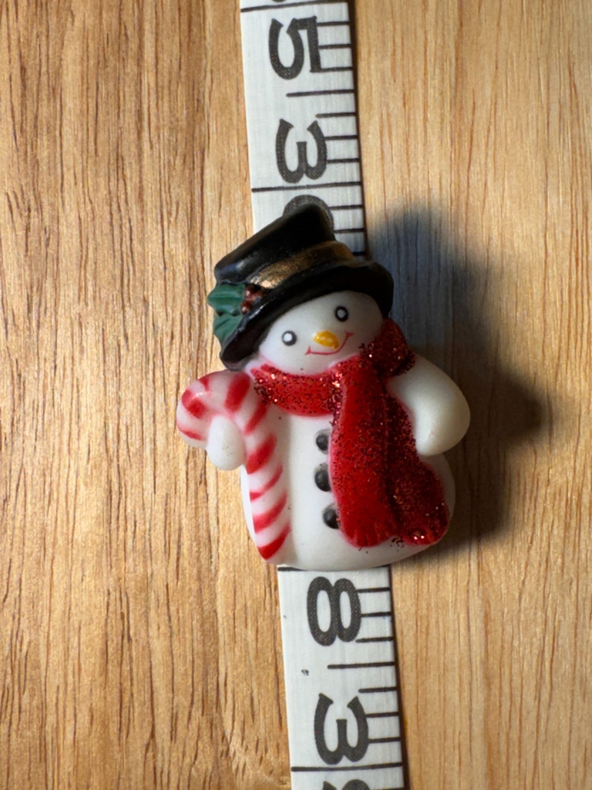 Vintage 1980’s Set of Lehman Fun World Pin-back Brooch Snowman J123