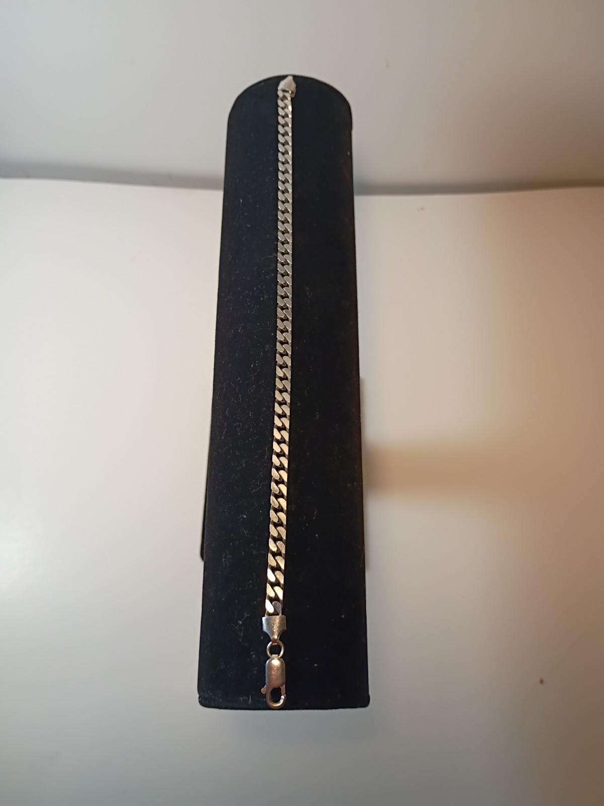 🔥925 Sterling Silver Curb Link Bracelet Italy 8.5 In 16 Gms NEW Condition 🔥
