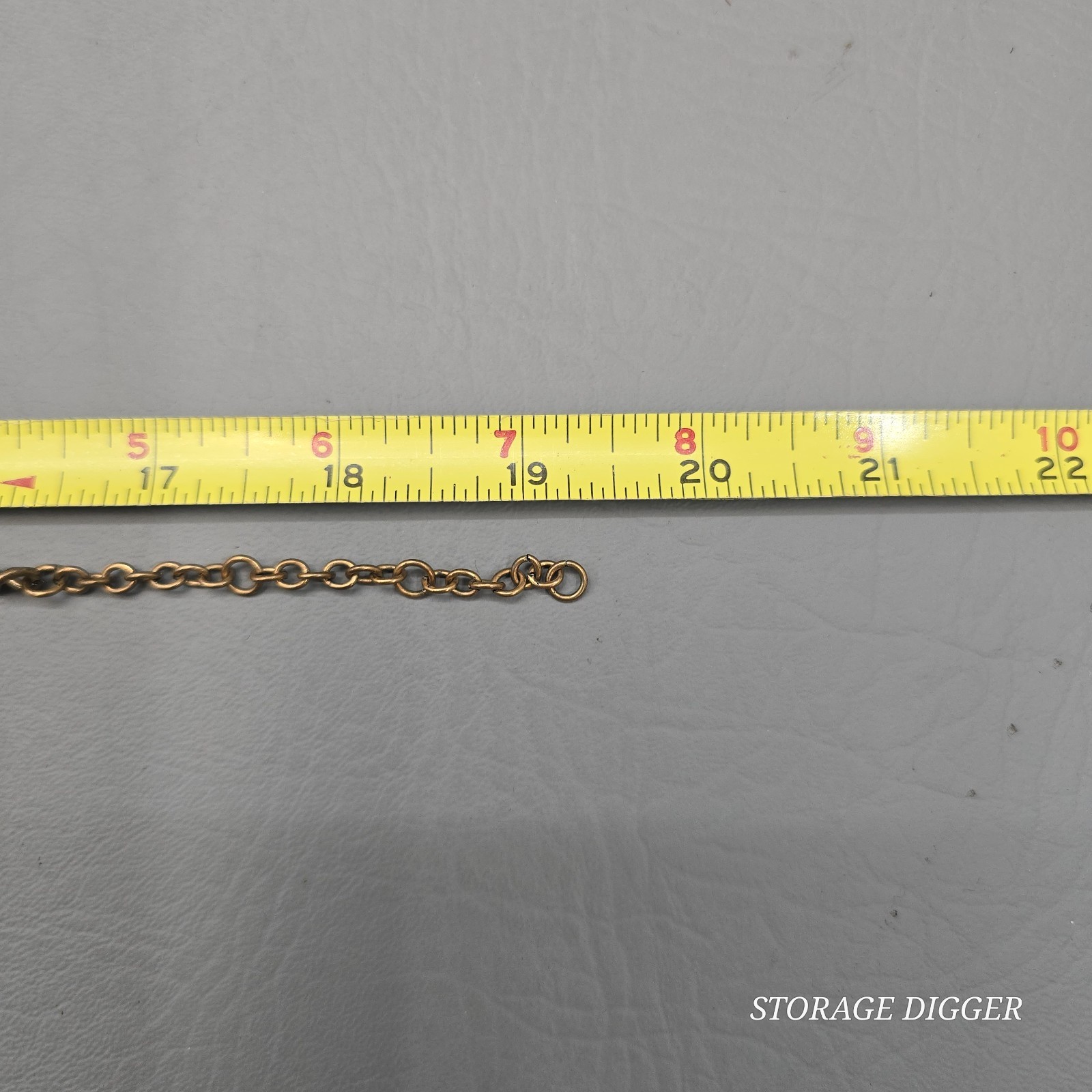 VTG Chunky Statement Multi-Strand Gold Tone Chains Collar Bib Choker Necklace