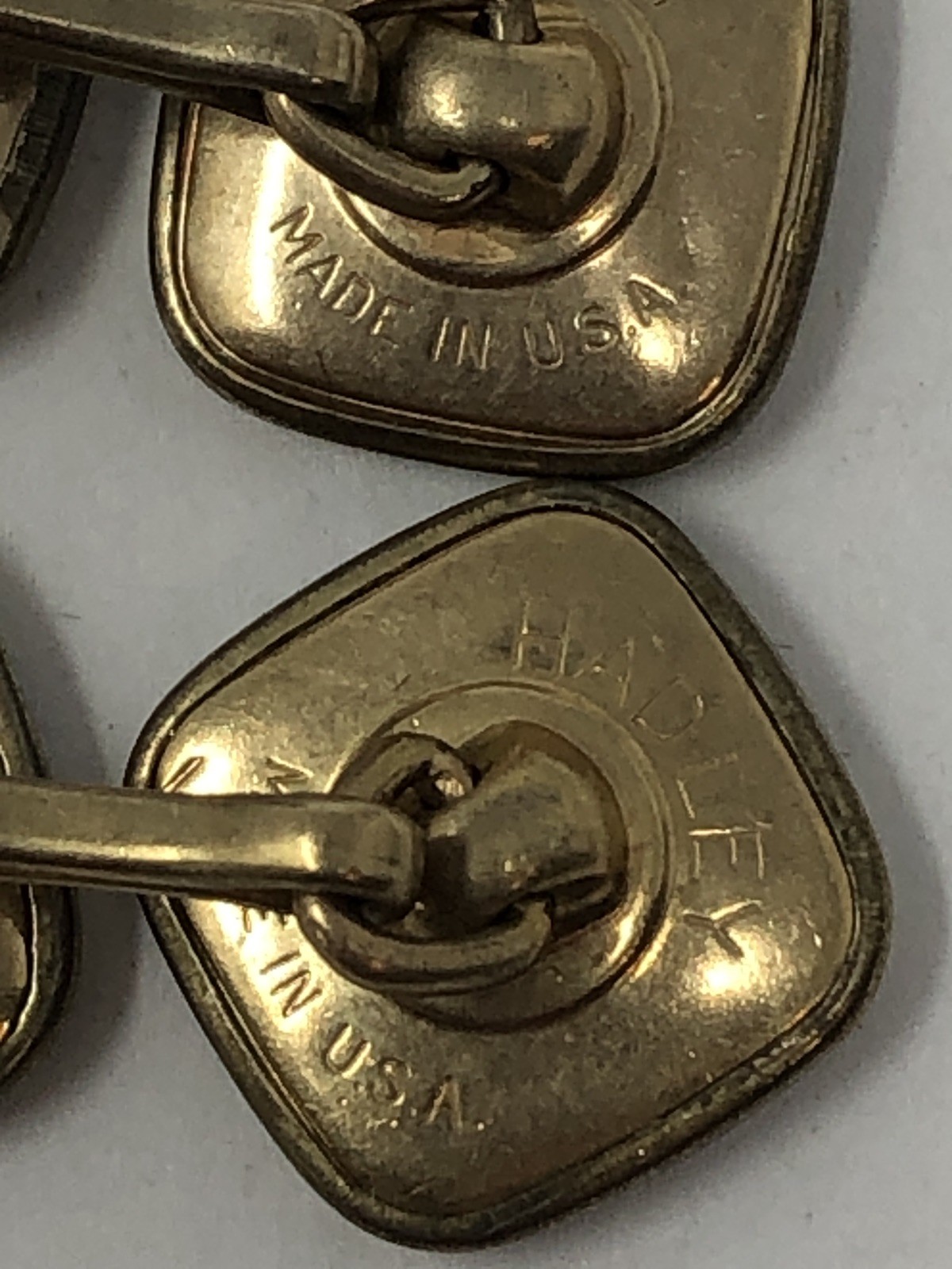 Hadley Abalone Cufflinks Square .5 inch – Vintage