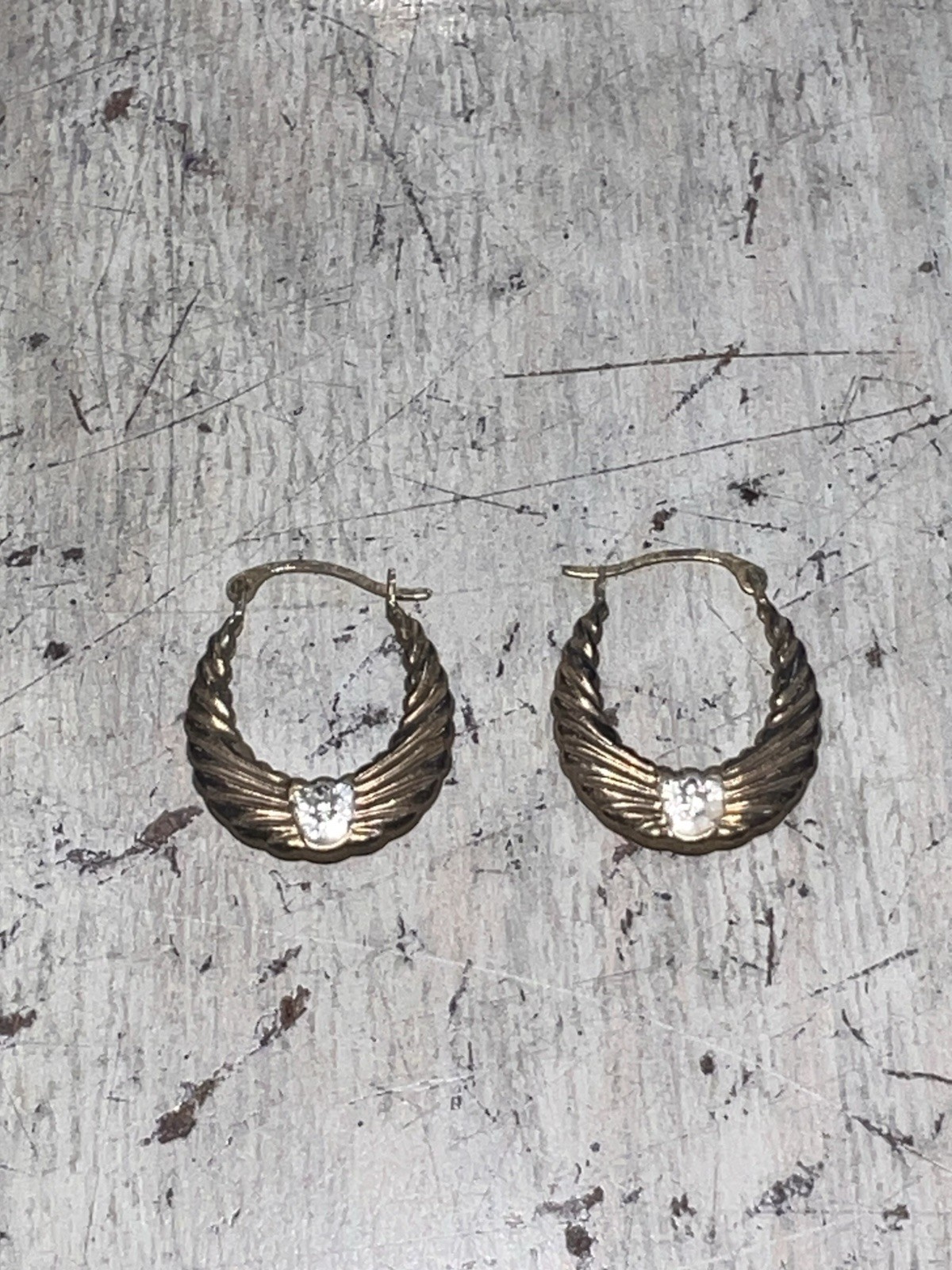 Vintage Sterling Silver Dangle Drop Hoop JCM Earrings 925 Southwest 80s MCM