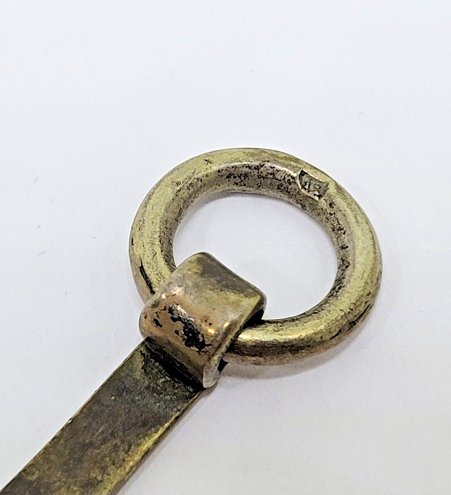 Vintage Hallmarked Horse Bit Equestrian Western Toggle Bracelet ~ 7.5″