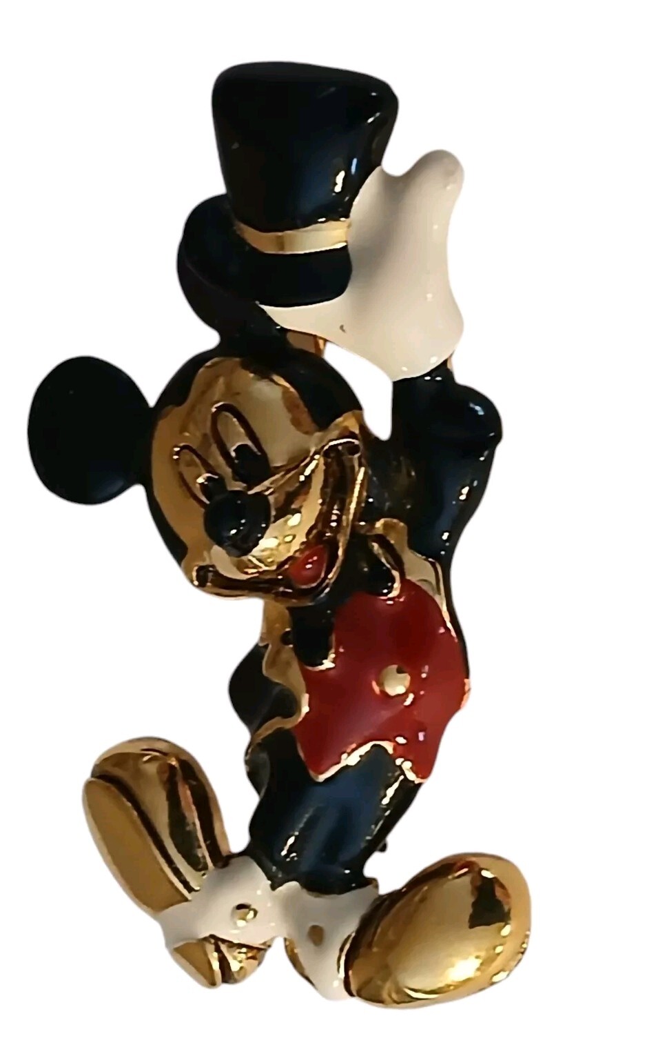 NAPIER Signed DISNEY MICKEY MOUSE Enamel Pin No Loss Enamel EUC