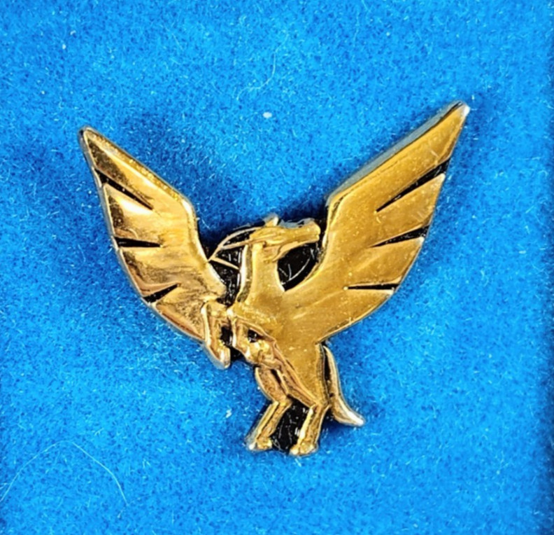 Vintage PEGASUS Pin Winged Flying Horse Mythical Pin Lapel Hat Pin