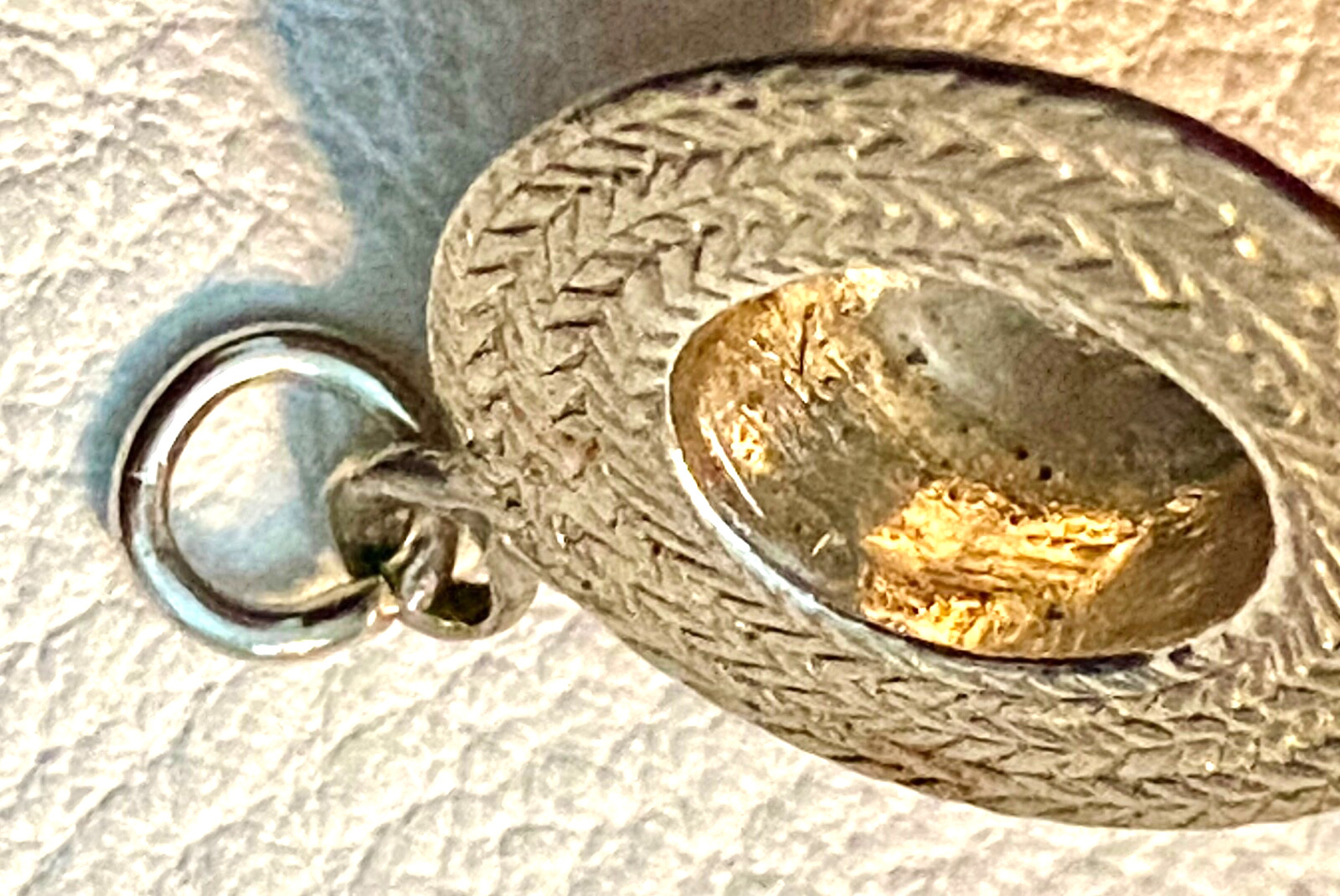 Vintage Sterling Silver Gardening Charms Straw Hat & Sunflower Spade Water Can