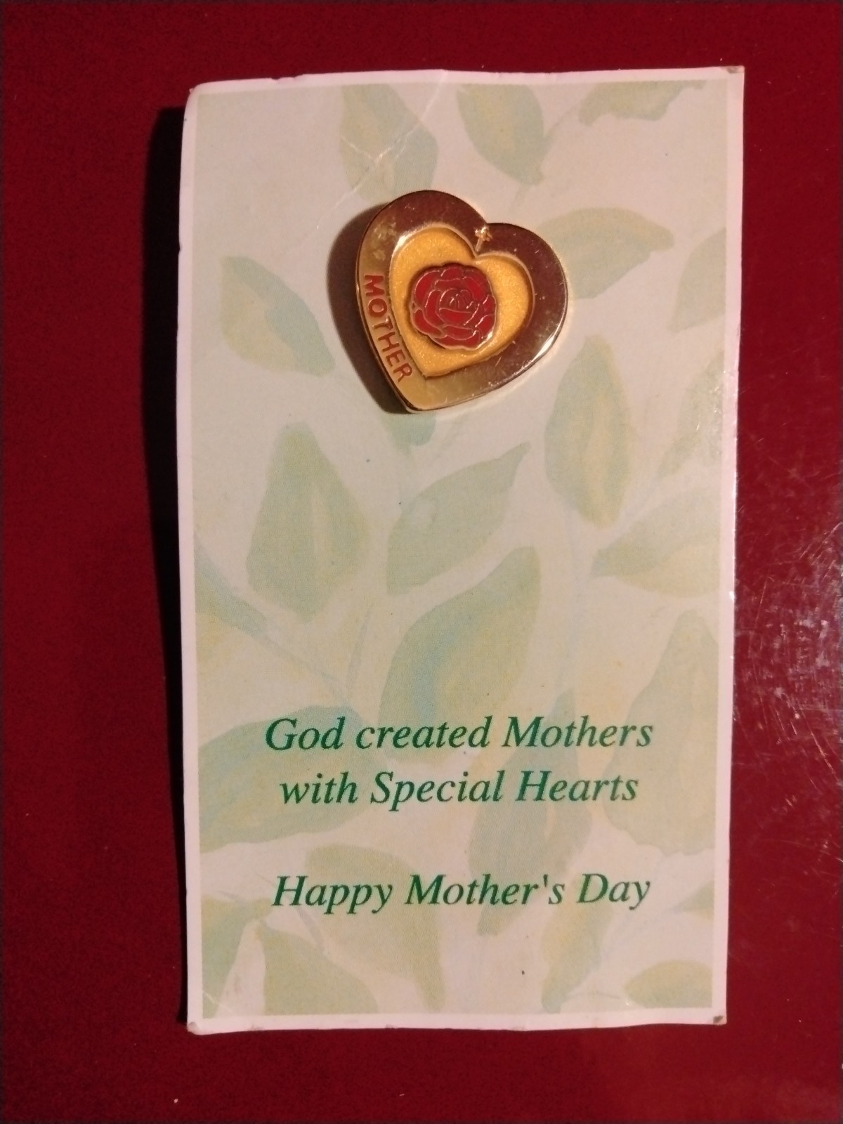 Valley Casting 1997 “Happy Mother’s Day” vintage Brooch/Lapel Pin