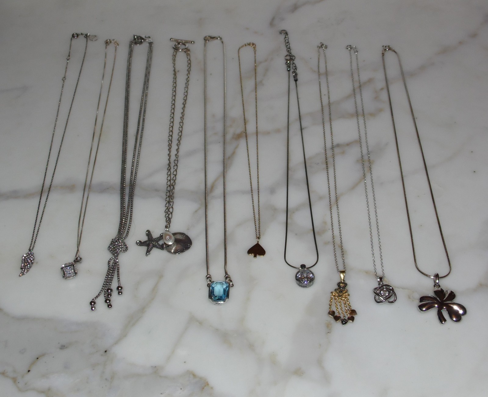 Vintage Jewelry Lot Sterling Silver 925 Wearable Signed Silpada Italy Necklace