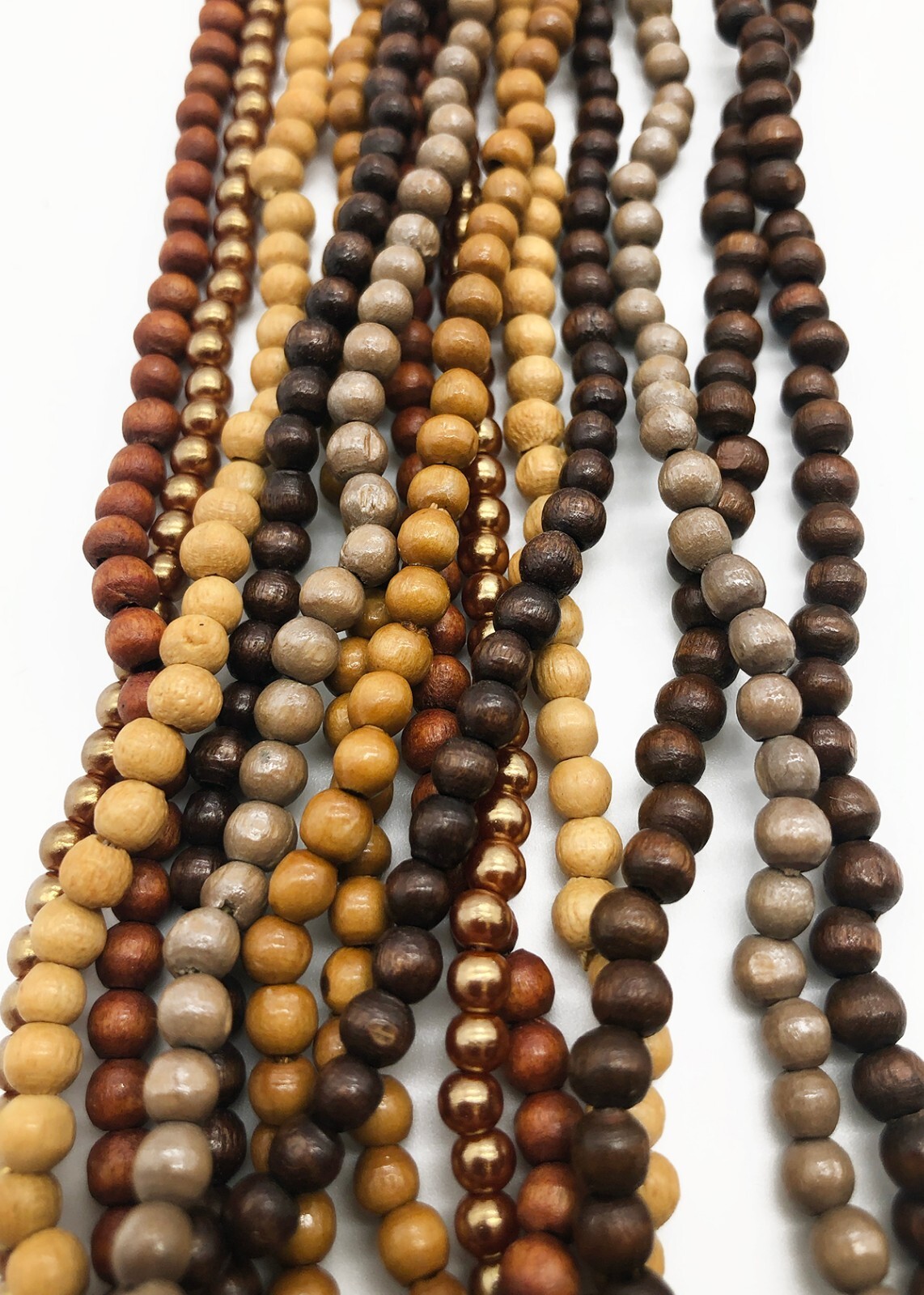 Vintage Beaded Necklaces Mixed LOT– Lucite/Bakelite and Wood GREAT CONDITION