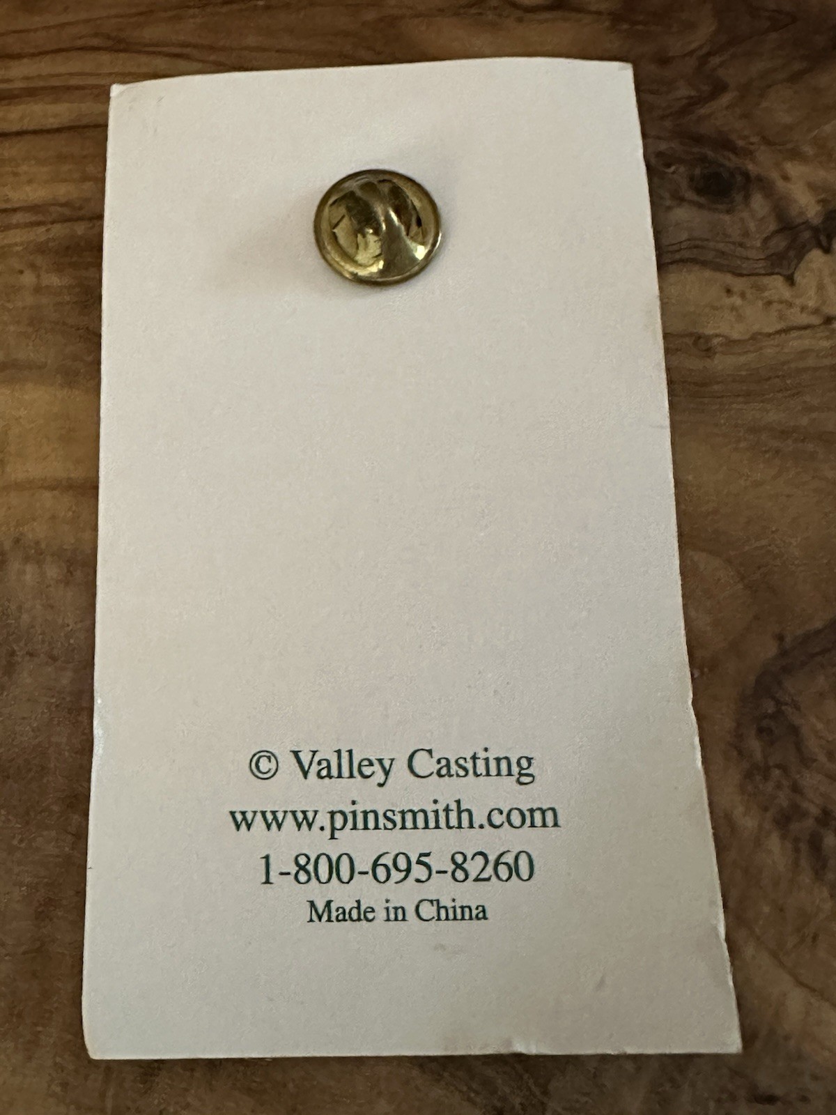 Valley Casting Gold Tone Heart Pin Small Cross Mothers Day Vintage On Card