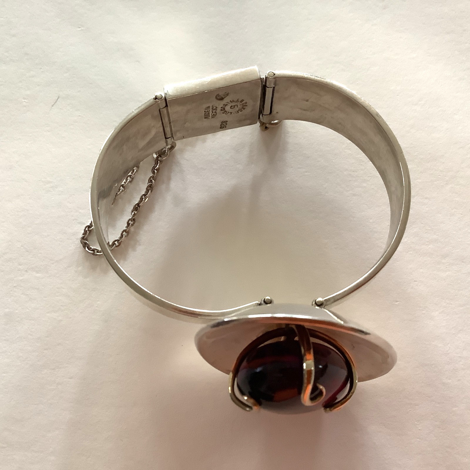 VTG Los Castillo MCM Sterling Silver Bracelet Amethyst?
