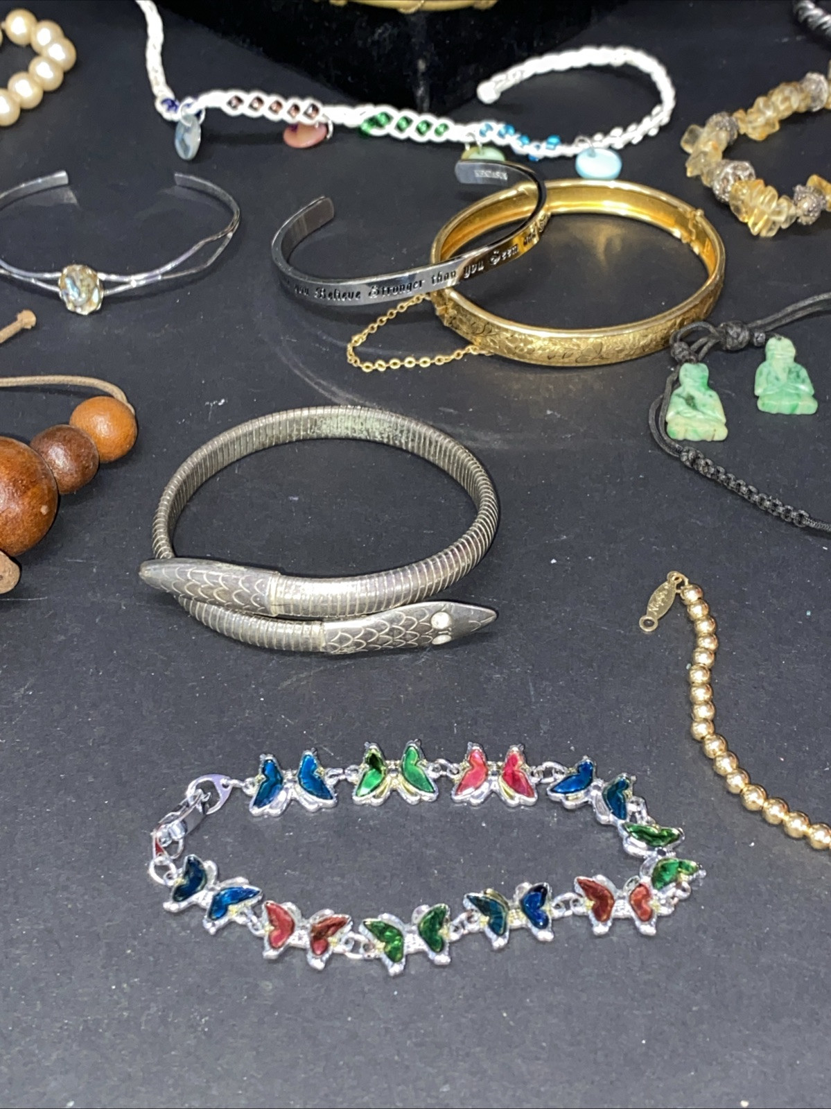 Vintage Modern Fashion Designer Jewlery Lot 3 Lb Marc Jacobs Cuff Bangle U53