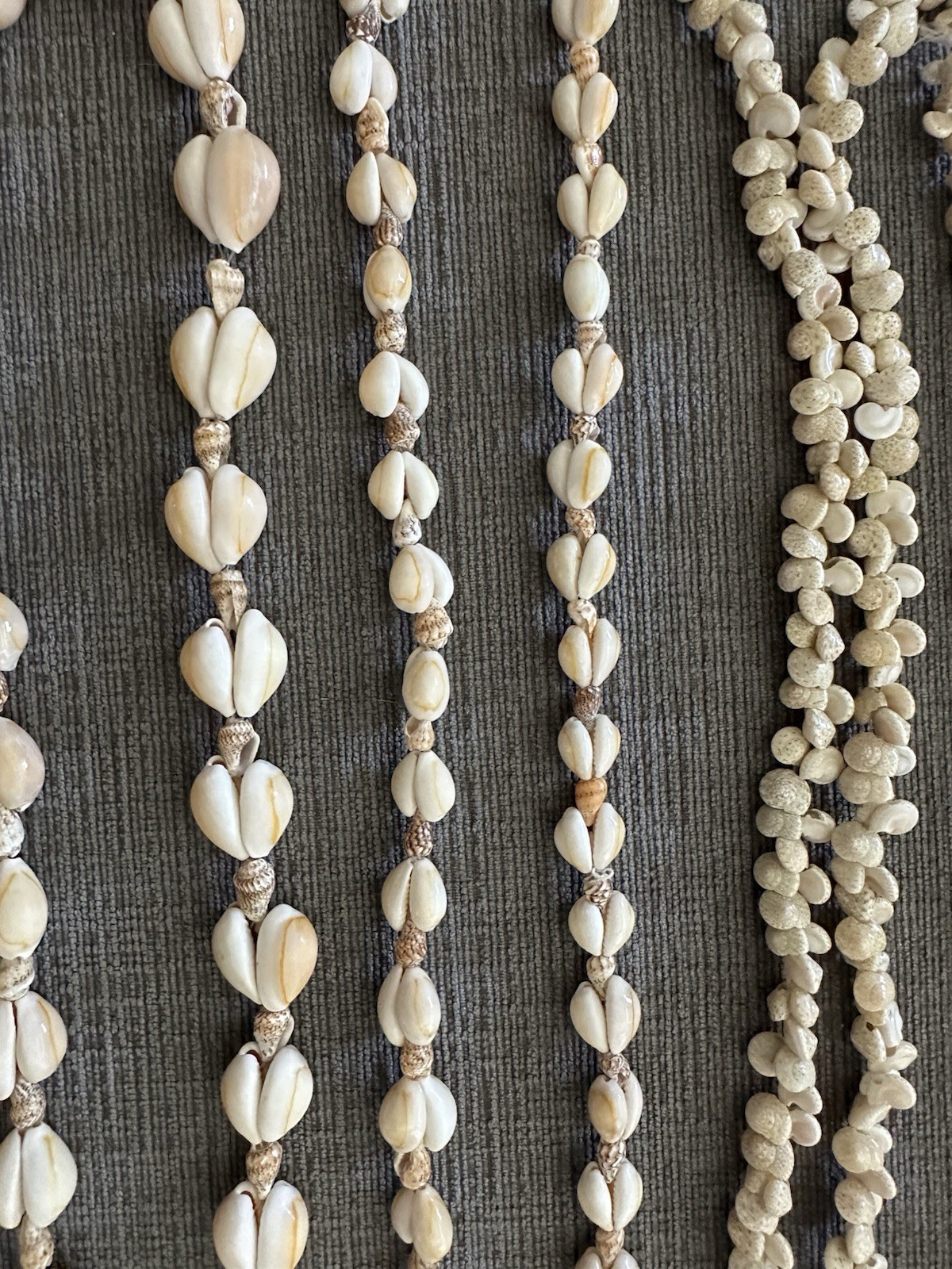 Lot of 10 Vintage Cowrie Puka Necklaces Shell Seashell Boho Beach Wedding Party