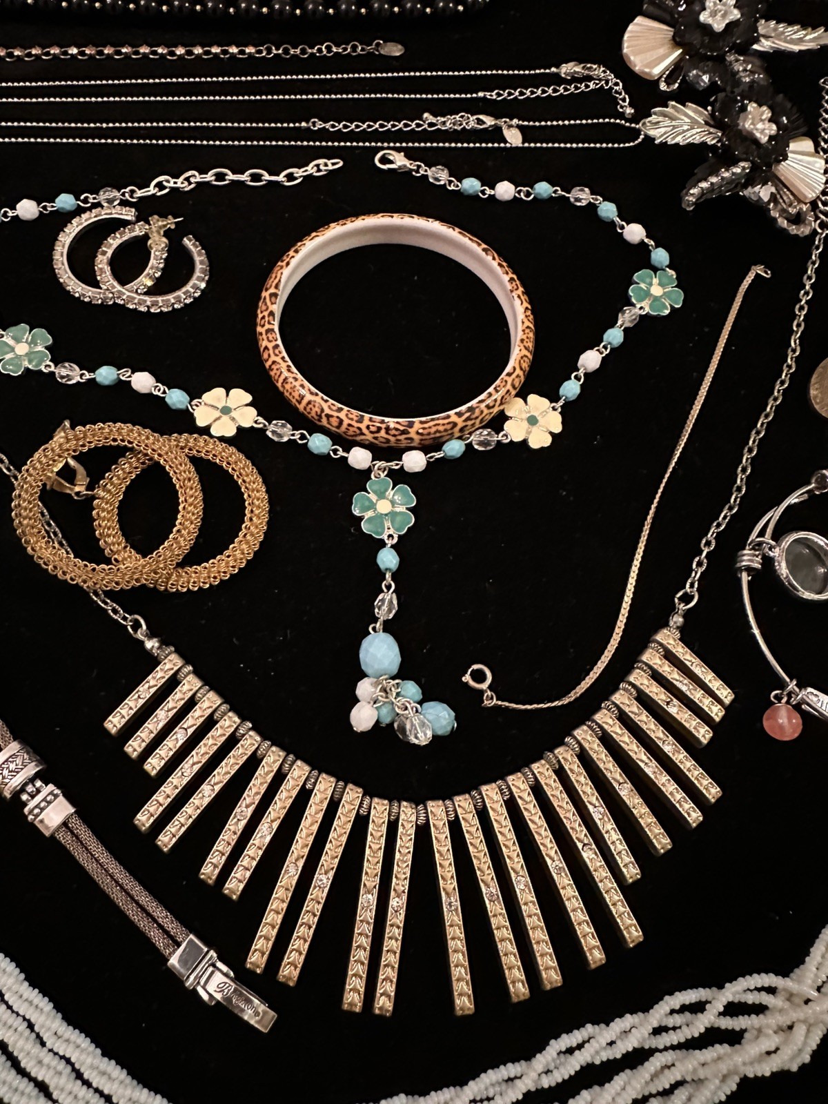 Vintage Costume Jewelry ALL WEARABLE used Lot Some Signed