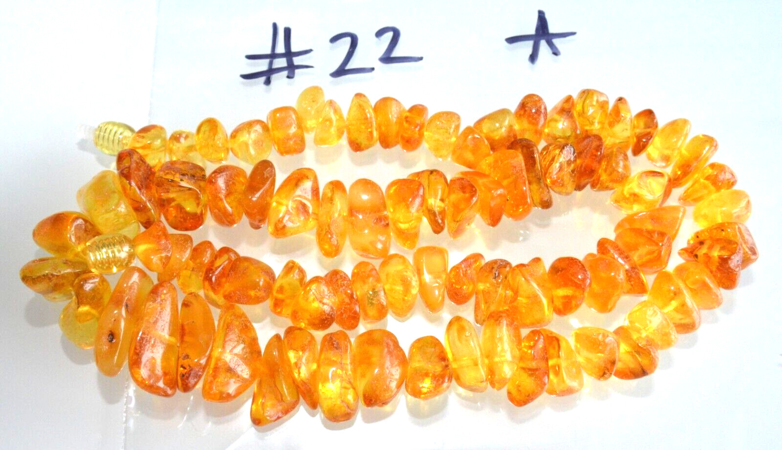 44gr RUSSIAN SOVIET BALTIC AMBER BEAD NECKLACE 琥珀 BRACELET STONE PENDANT EARRING