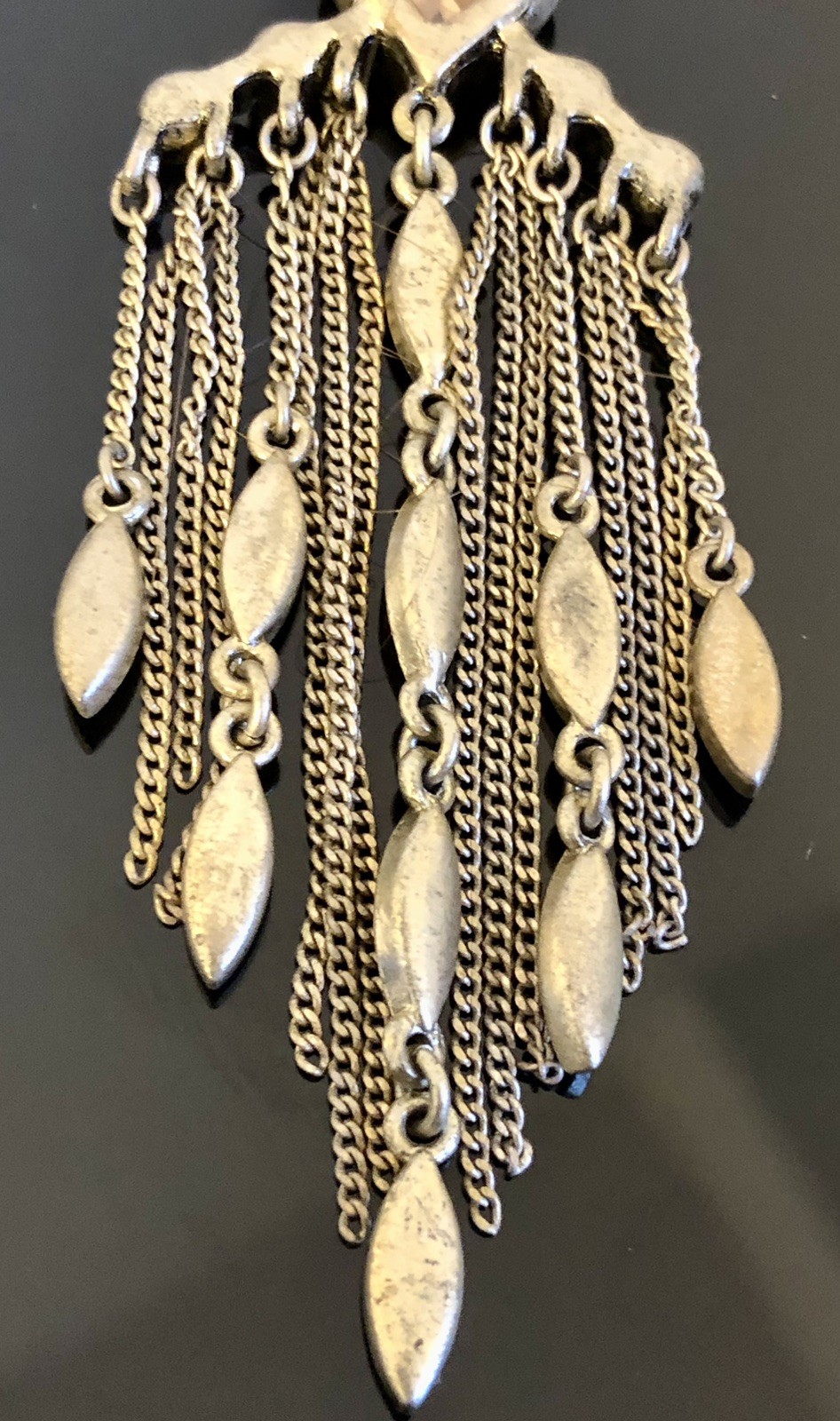 Chain Dangle Chandelier Earrings Vintage Style