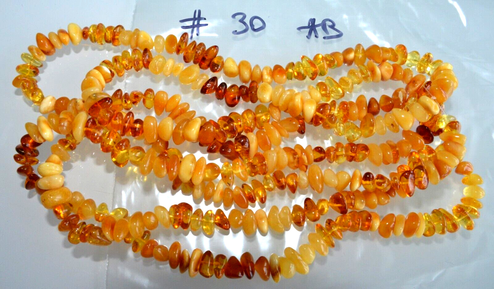 ✅135 cm=51gr RUSSIAN SOVIET BALTIC AMBER BEAD NECKLACE 琥珀 BRACELET STONE PENDANT