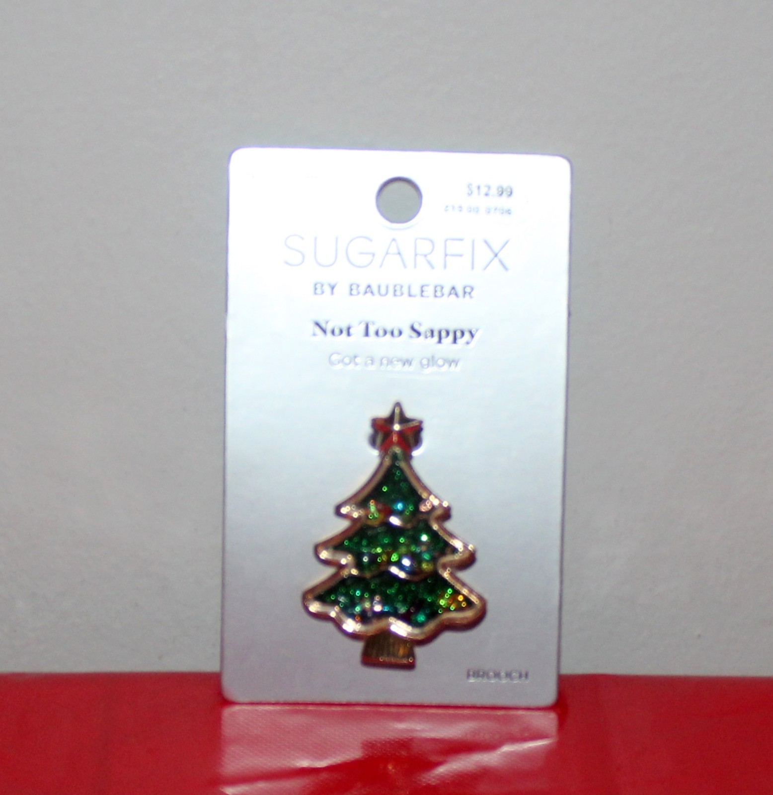 SUGARFIX by BaubleBar Not Too Sappy Christmas Tree Pin – We Combine Shipping