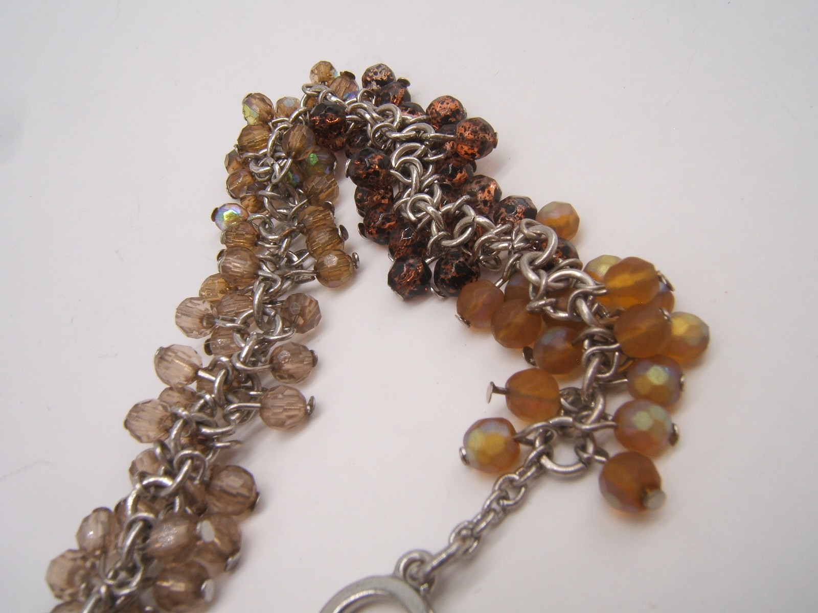 VTG COLDWATER CREEK BEADED BRACELET TOGGLE CLOSURE