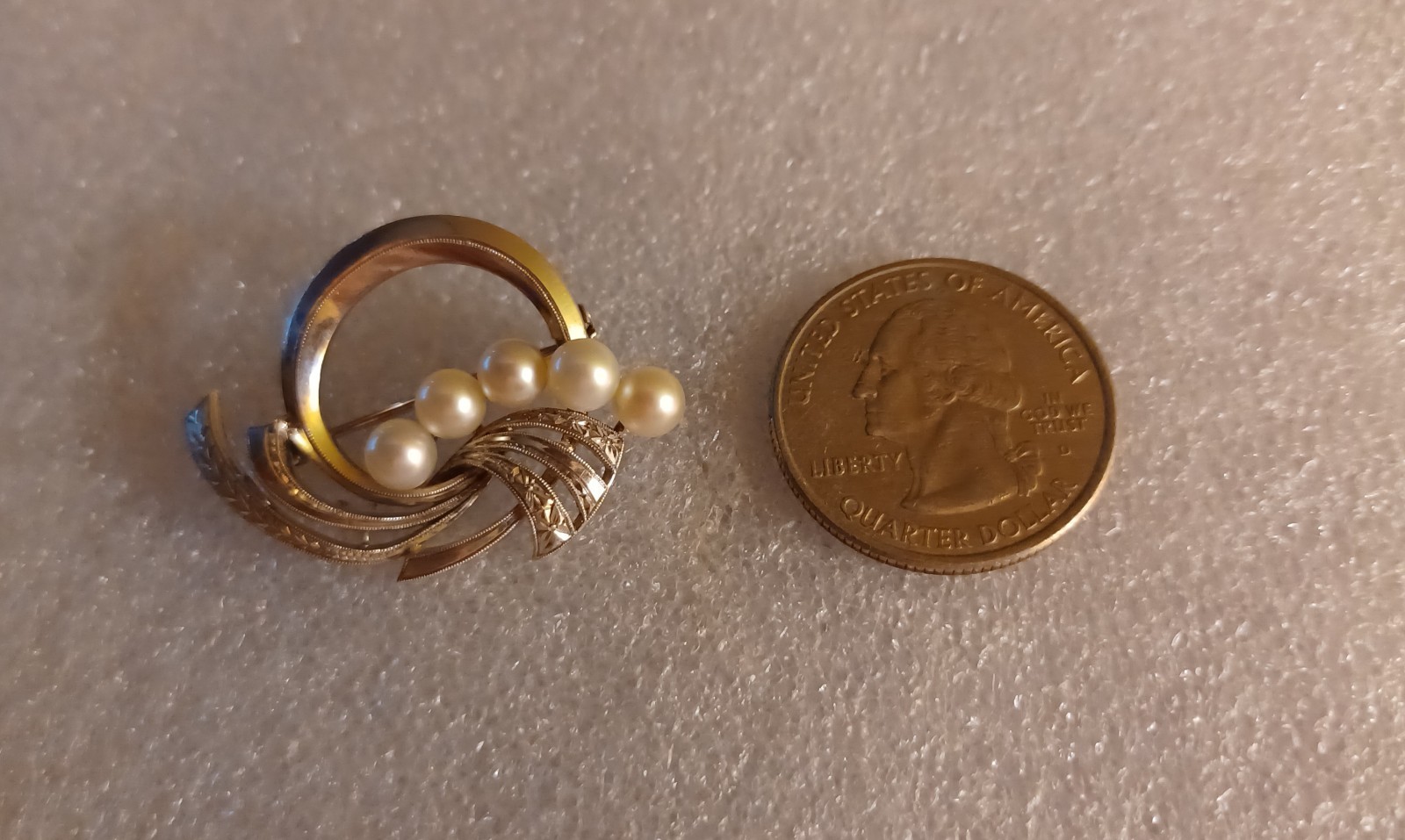Vintage Mikimoto Pearl Brooch ~ Matching Pearl Earrings ~ Read Description!!!