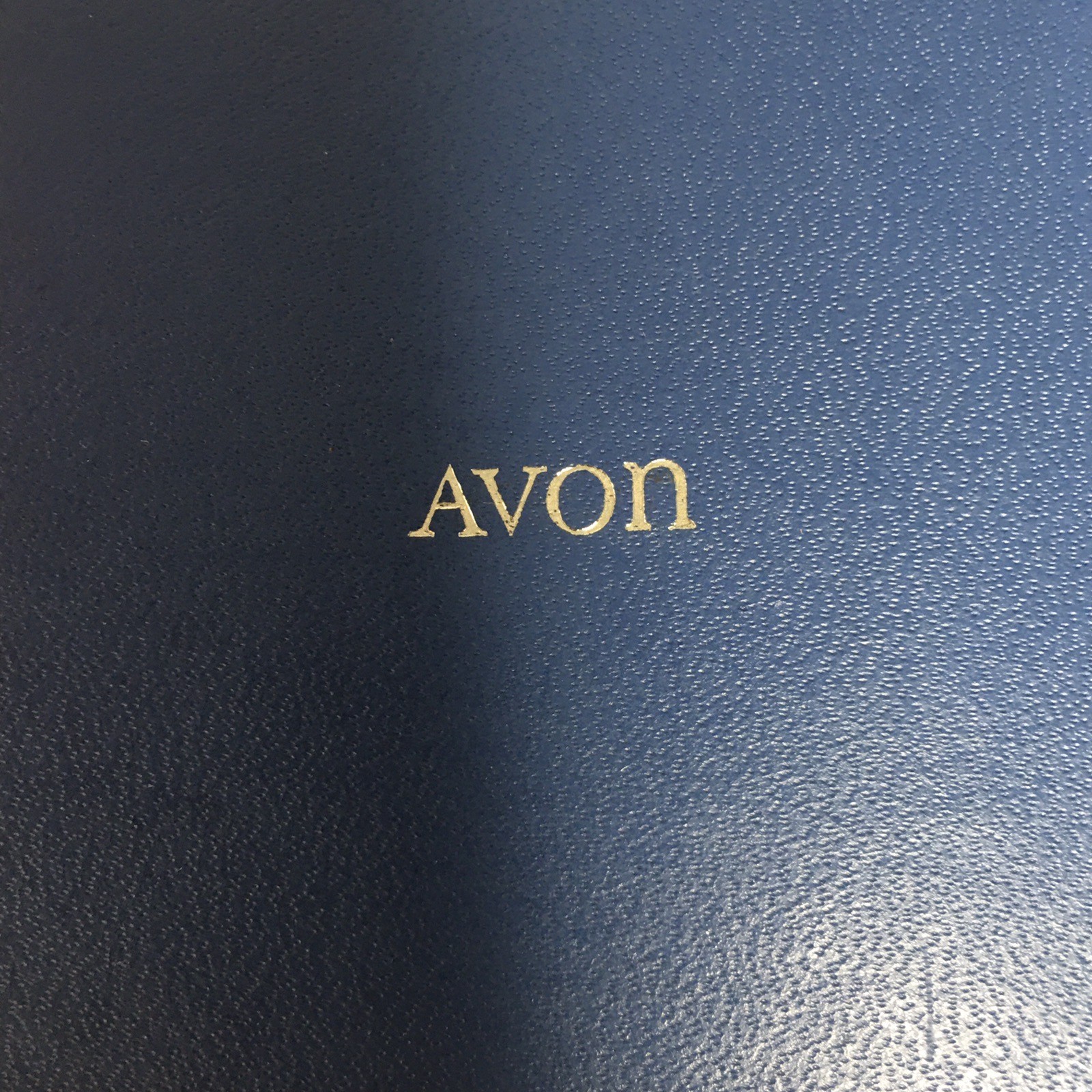 1971 VTG Avon Evening Creation Flower Simulated Pearl Necklace Earrings Box Set