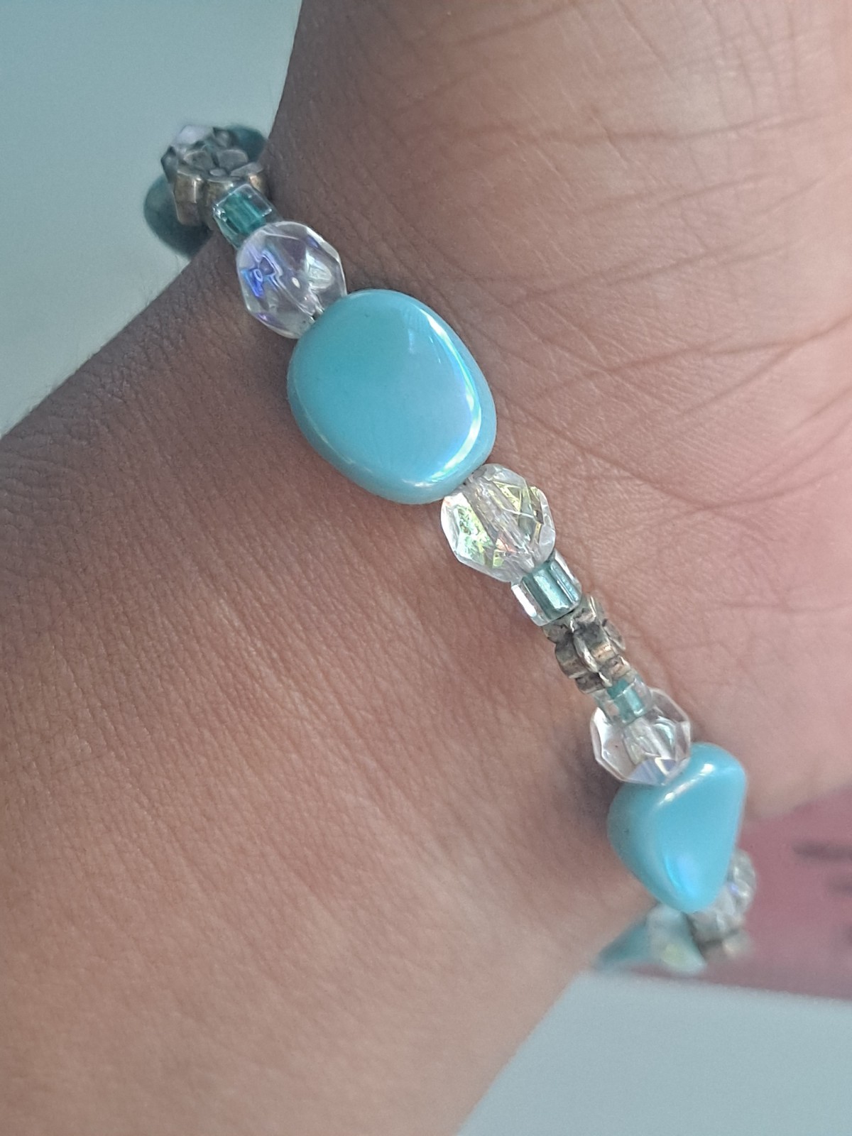 vintage glass bracelet