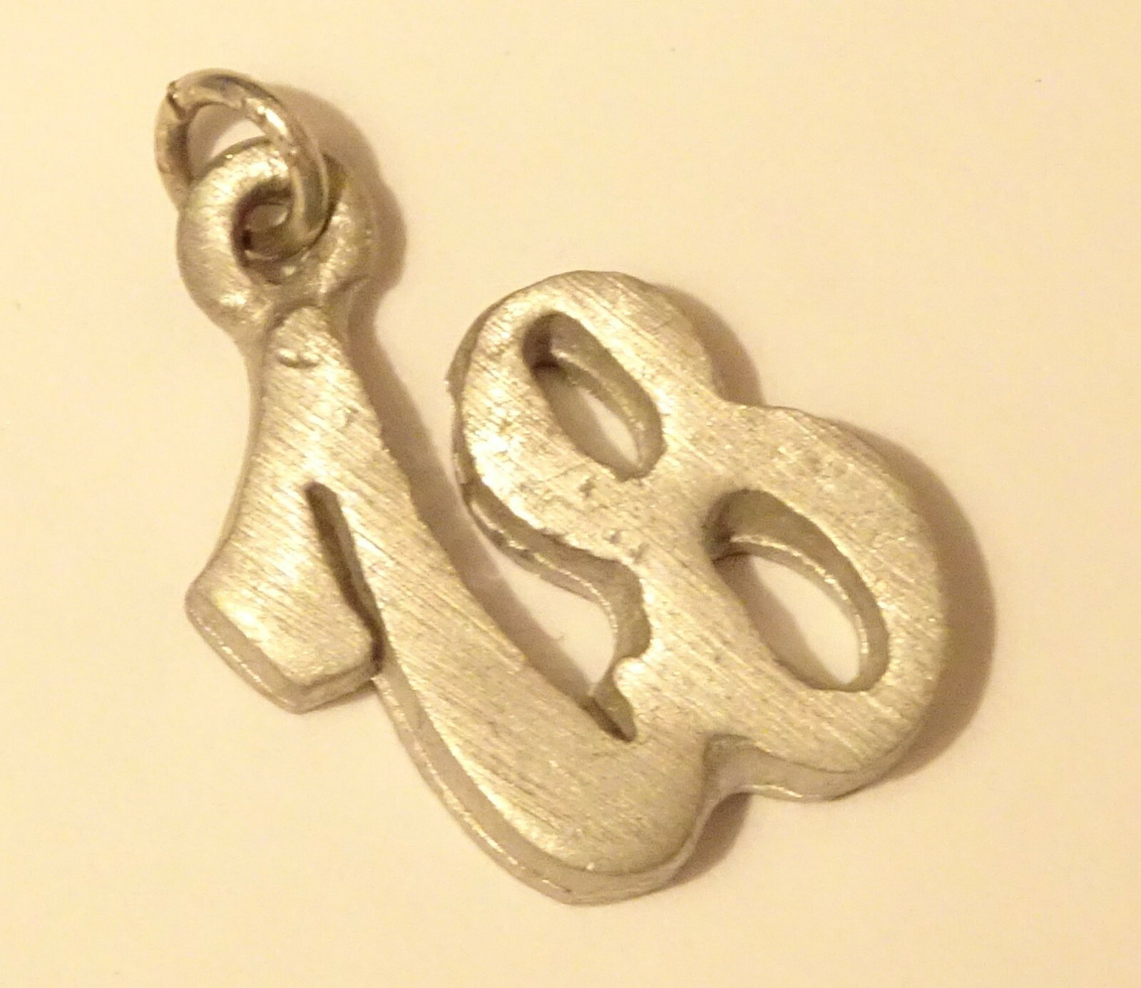 78 Charm Vintage Silver Tone 1978