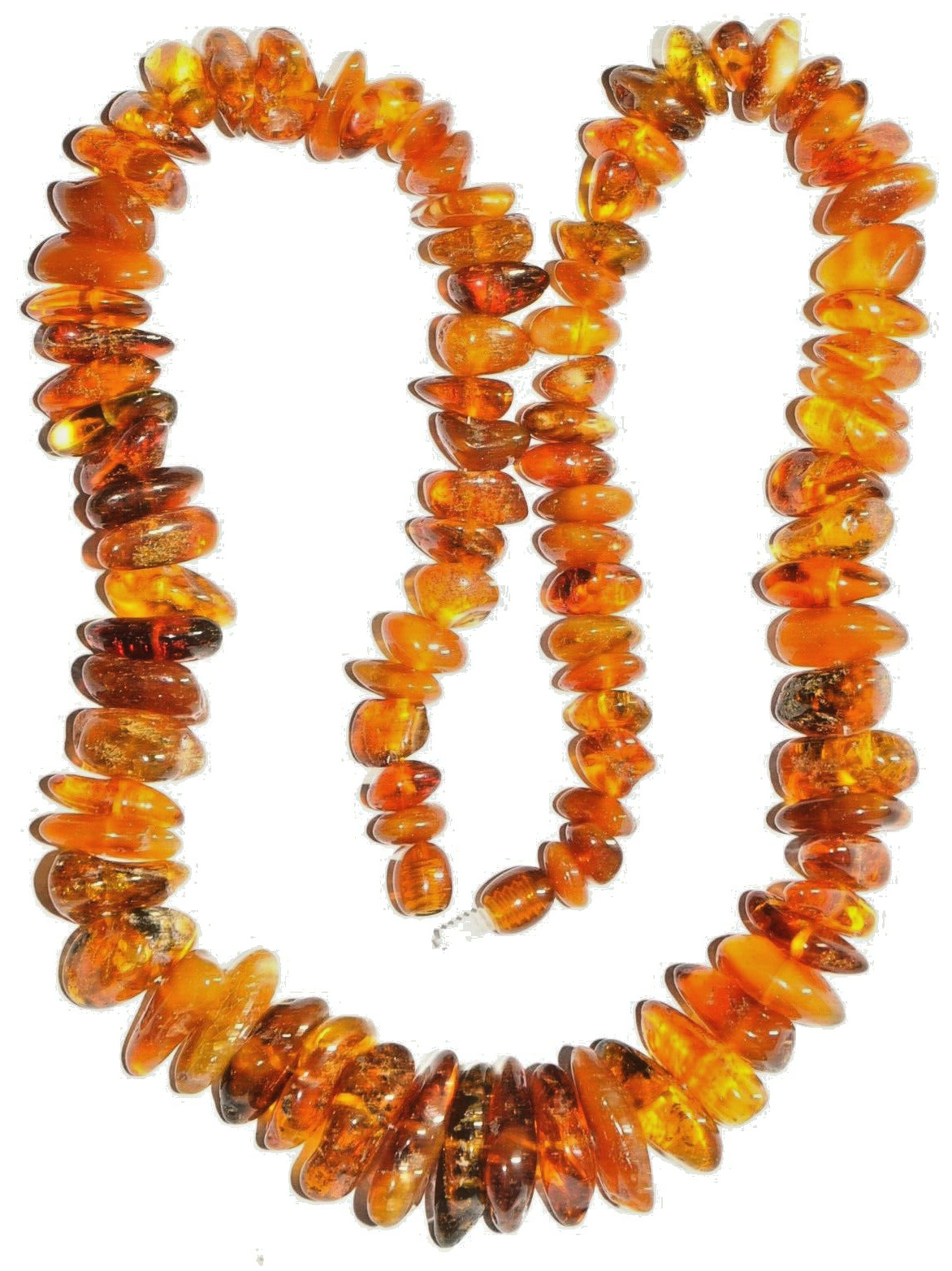 ✅51 cm =45gr RUSSIAN SOVIET BALTIC AMBER BEAD NECKLACE 琥珀 BRACELET STONE PENDANT