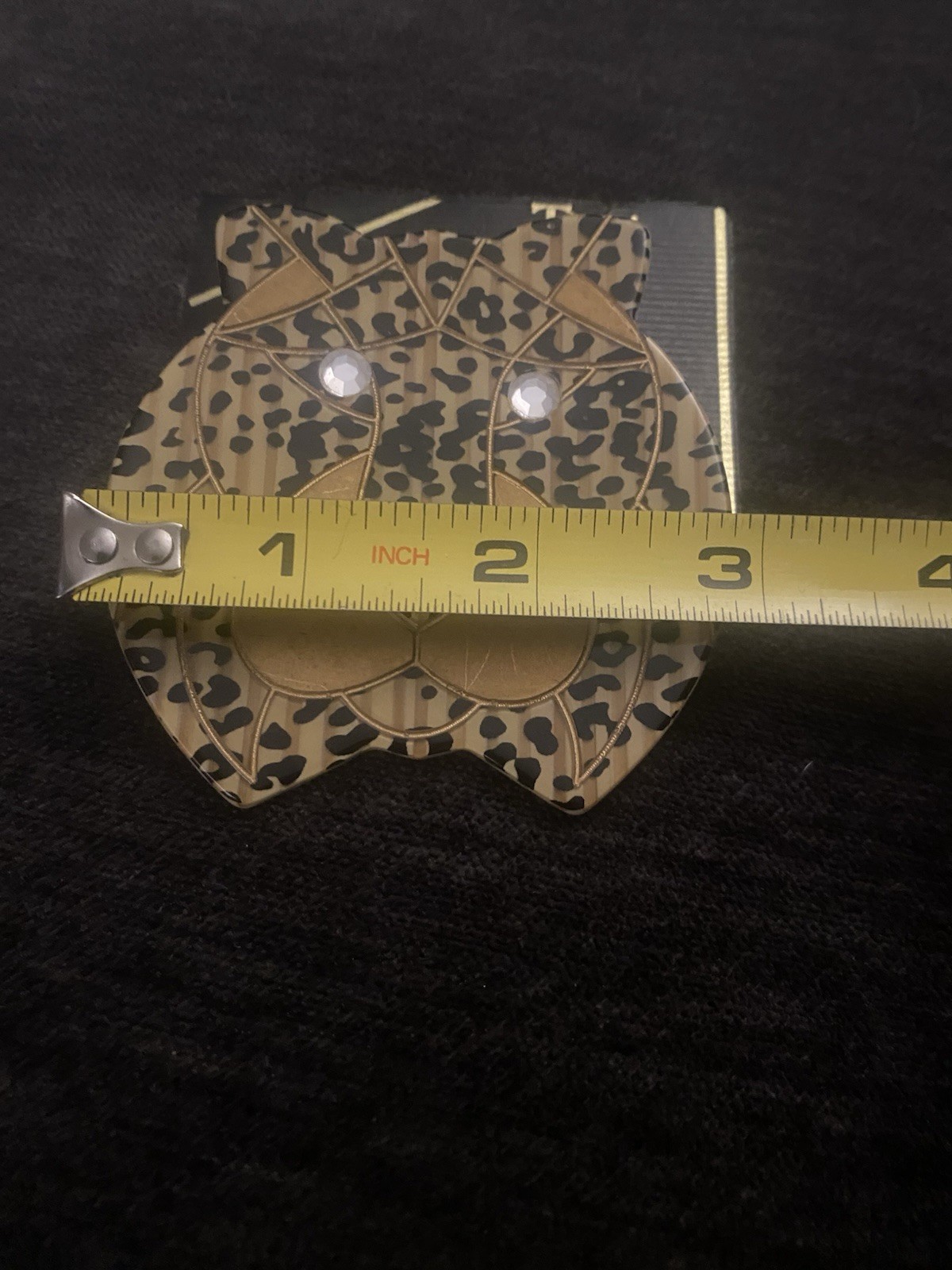 Vintage Tacoa Cheetah Earrings And Brooch/Pin Set New Never used.