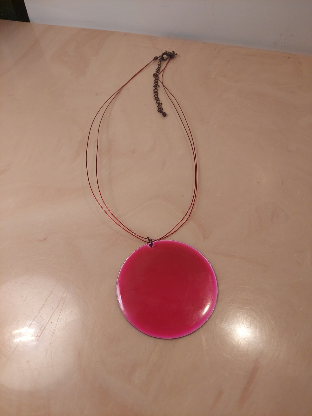 Vintage Costume Jewelry – Heart & Round Shaped Necklace, Multicolor Bracelet