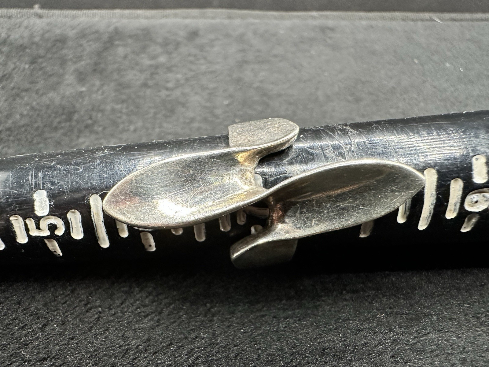 VINTAGE ARTISAN STERLING SILVER MODERNIST ABSTRACT ASYMMETRIC RING SIZE 7