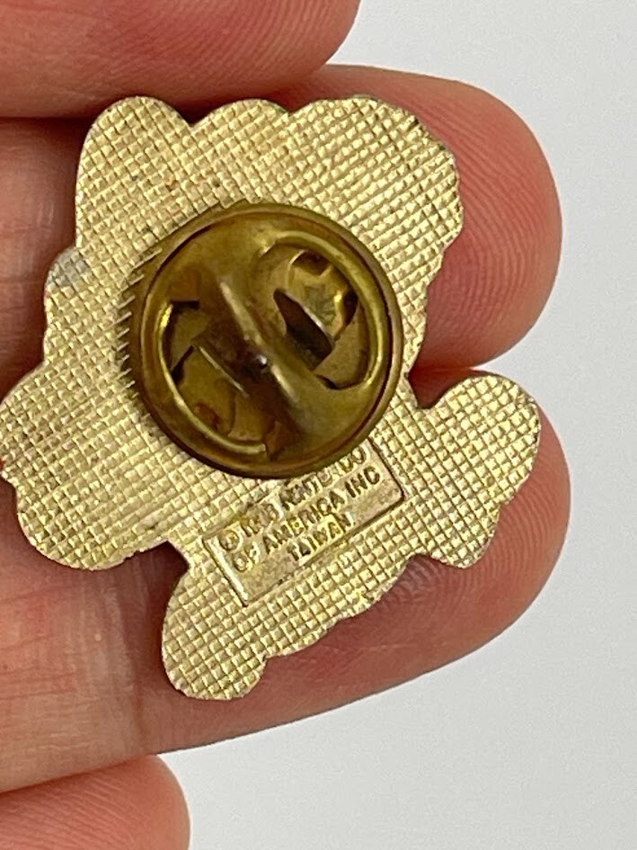 Nintendo Super Mario Bros Luigi 1988 Vtg Button Pin Brooch