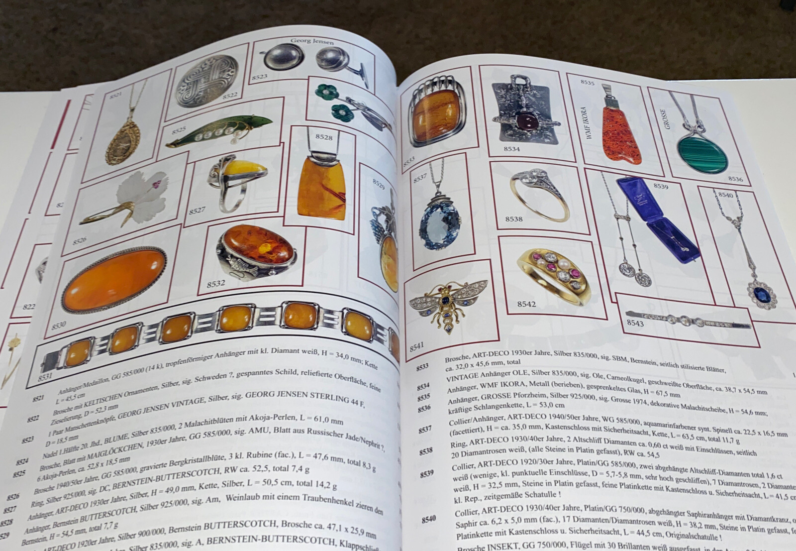 Ladenburger Lopodunum Jewelry Winter Nov 2023 auction catalog