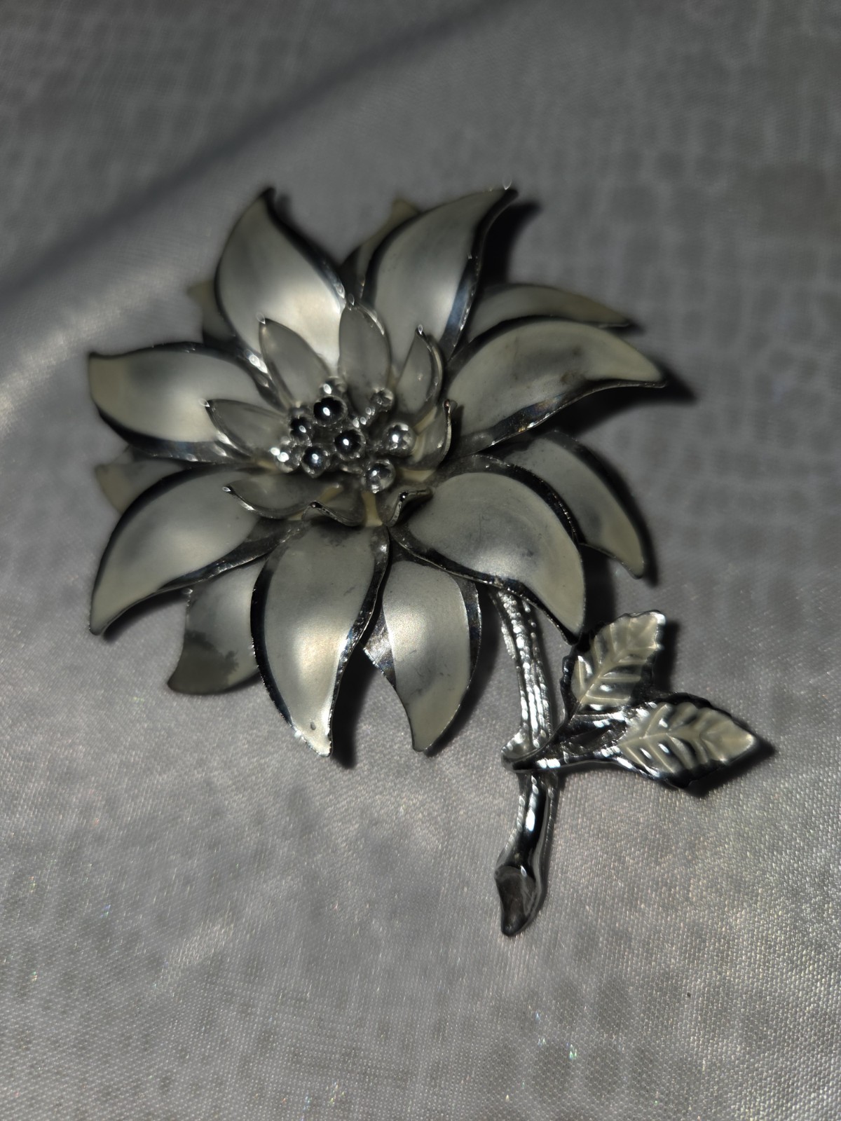 Lot Of 4 Brooches 1 Coro 3 Unbranded Flowers And Bow Excellent Condition…
