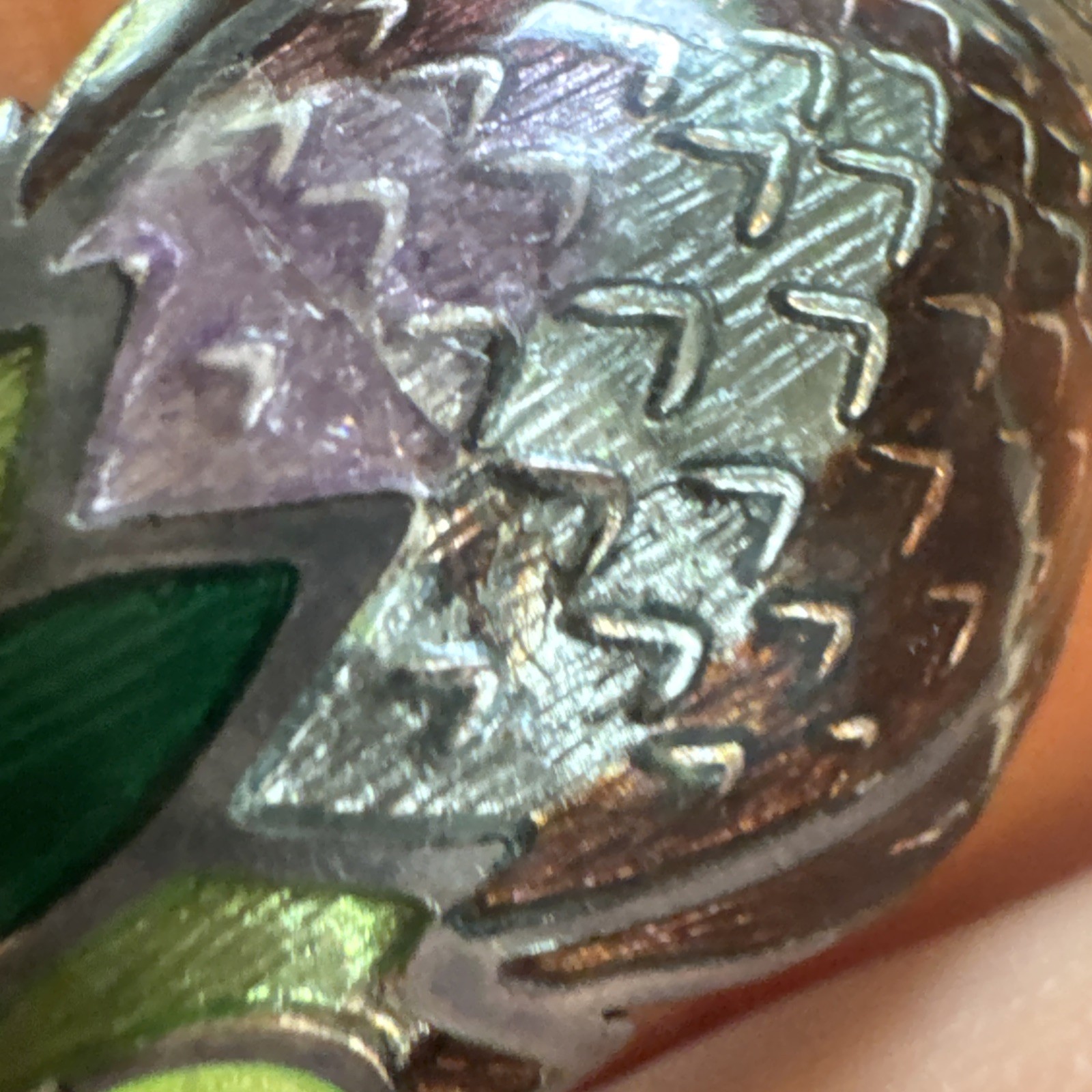 Vintage TAXCO 980 Silver Owl Bird Brooch Pin Mexico Maya Enamel Whimsical Boho